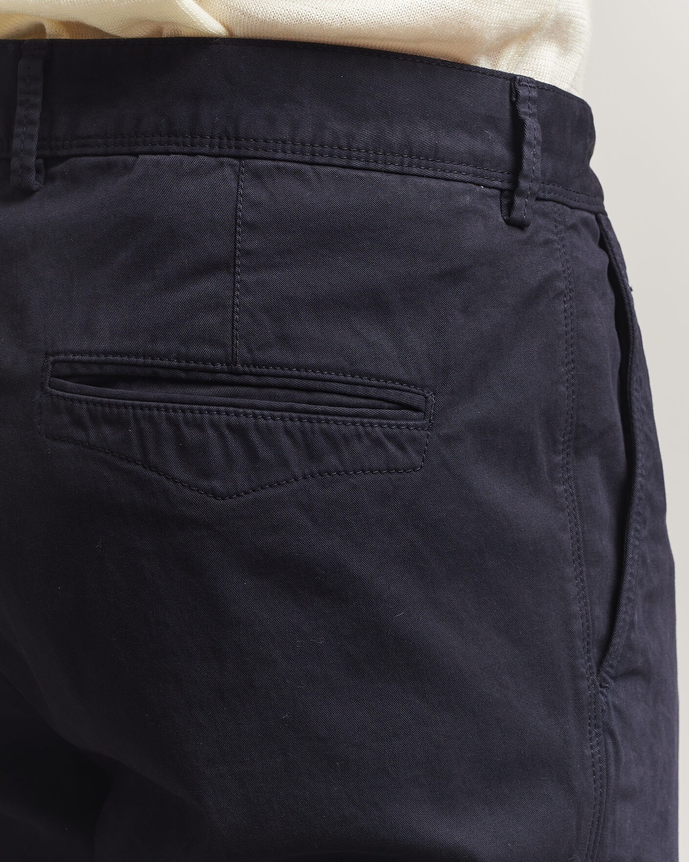 Herre | Bukser | Oscar Jacobson | Danik Cotton Trousers Navy