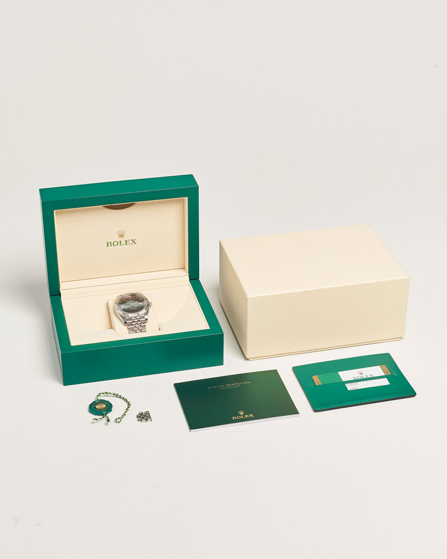 Herre | Pre-Owned & Vintage Watches | Rolex Pre-Owned | Datejust 41 Wimbledon 