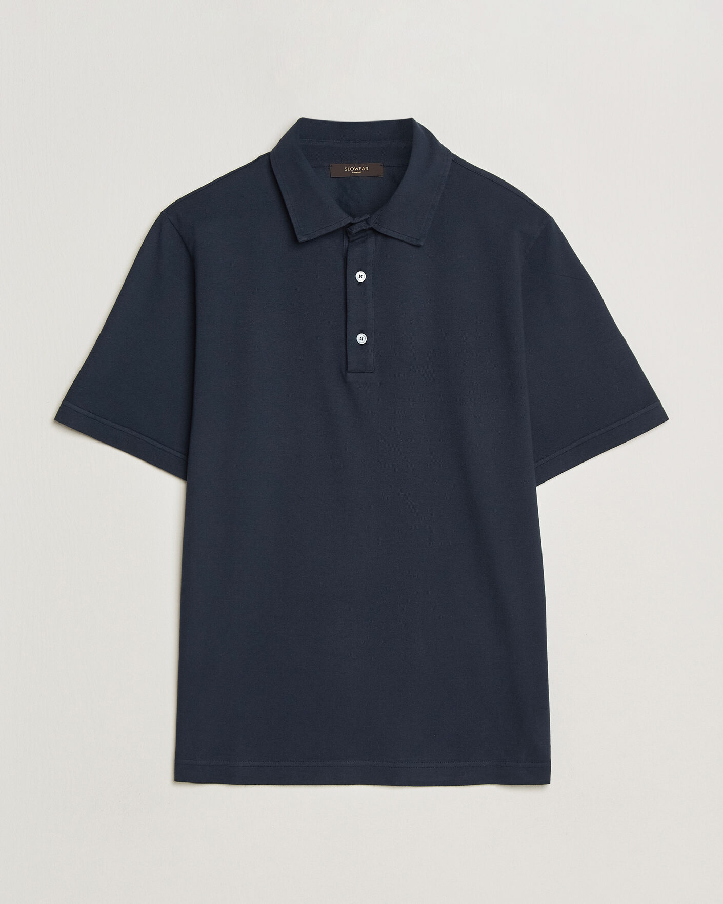 Herre | Polotrøjer | Zanone | Soft Cotton Piquet Polo Navy