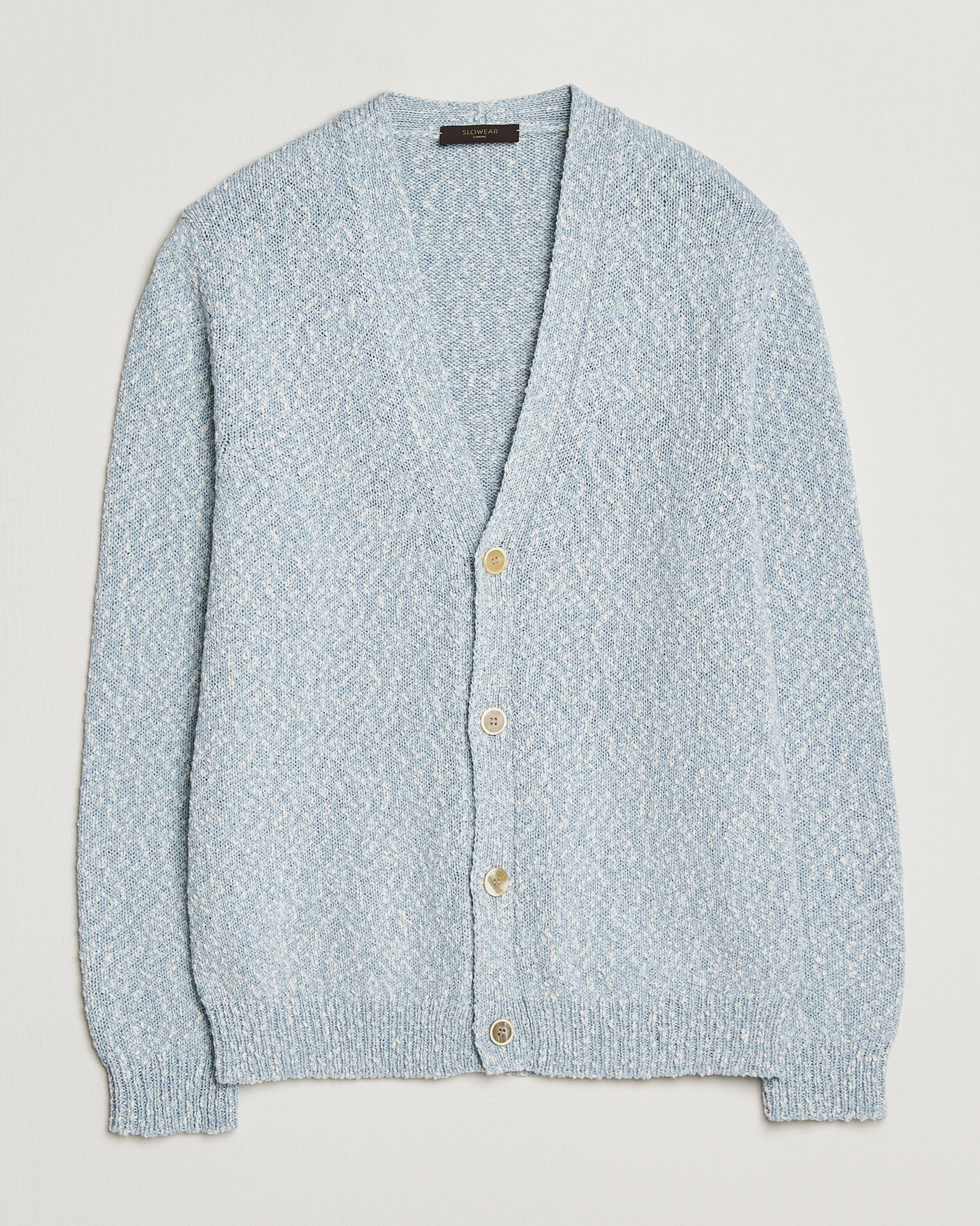 Herre | Trøjer | Zanone | Mouline Cardigan Sky Blue