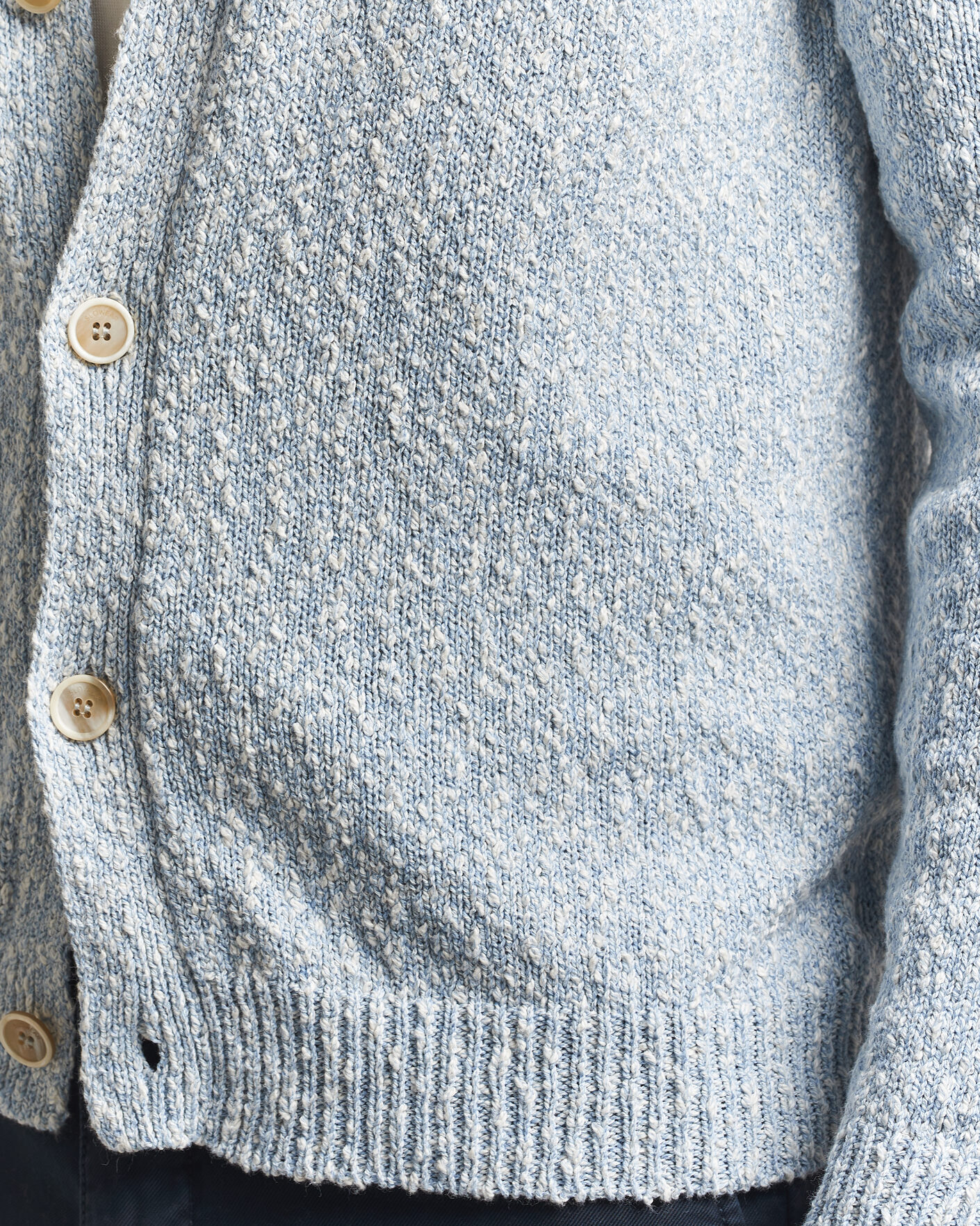 Herre | Trøjer | Zanone | Mouline Cardigan Sky Blue