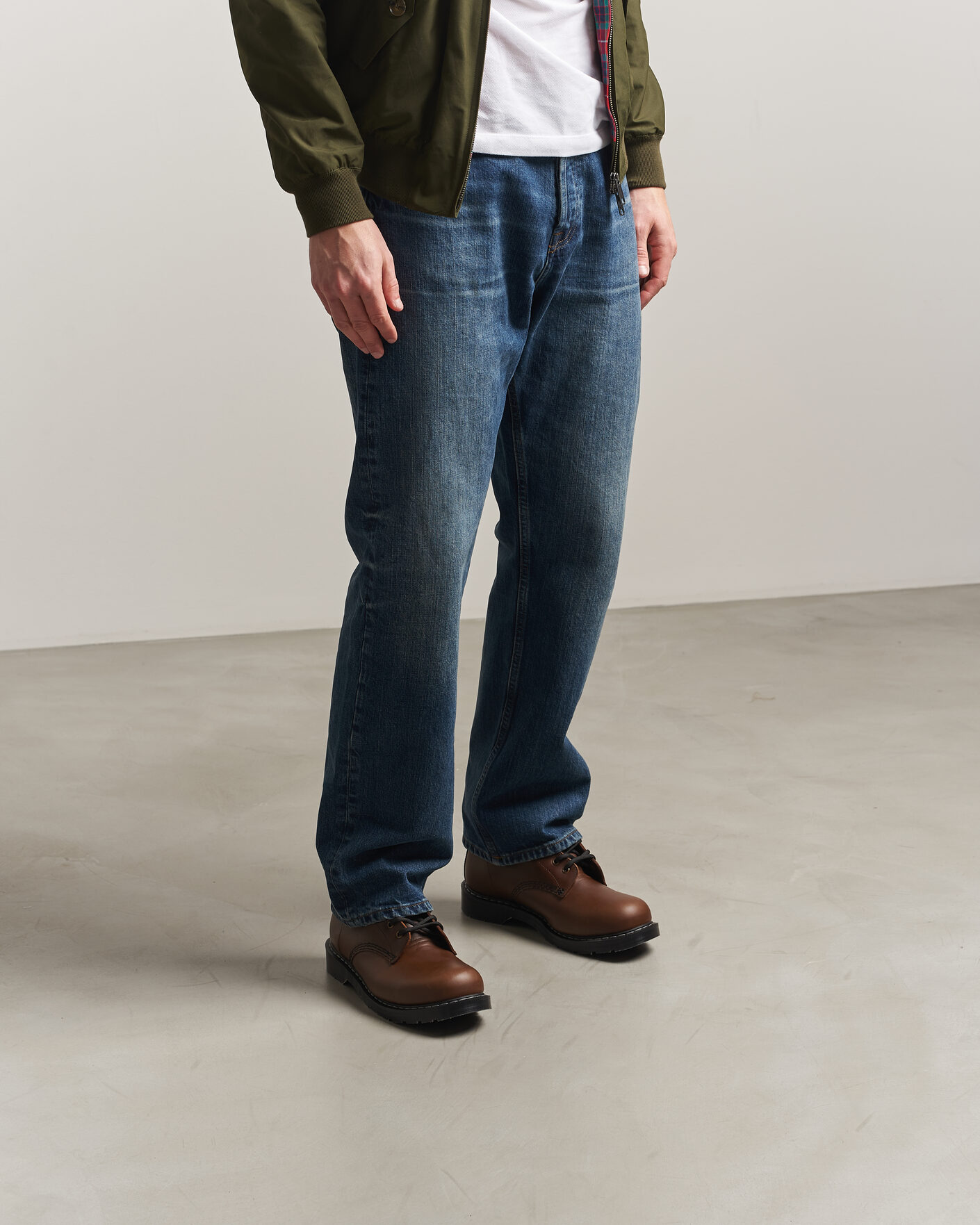 Herre | Støvler | Solovair | 8 Eye Derby Boot Gaucho