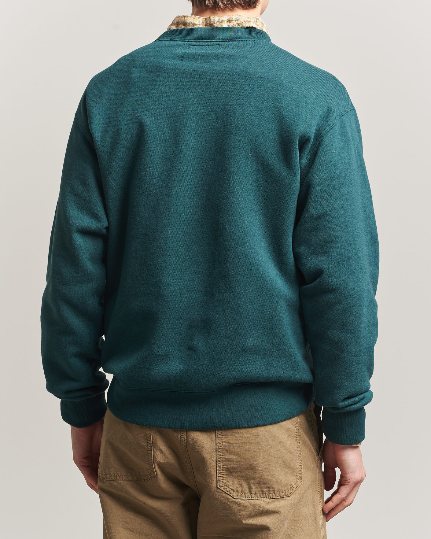 Herre | Trøjer | BEAMS PLUS | Crew Sweat Dark Green