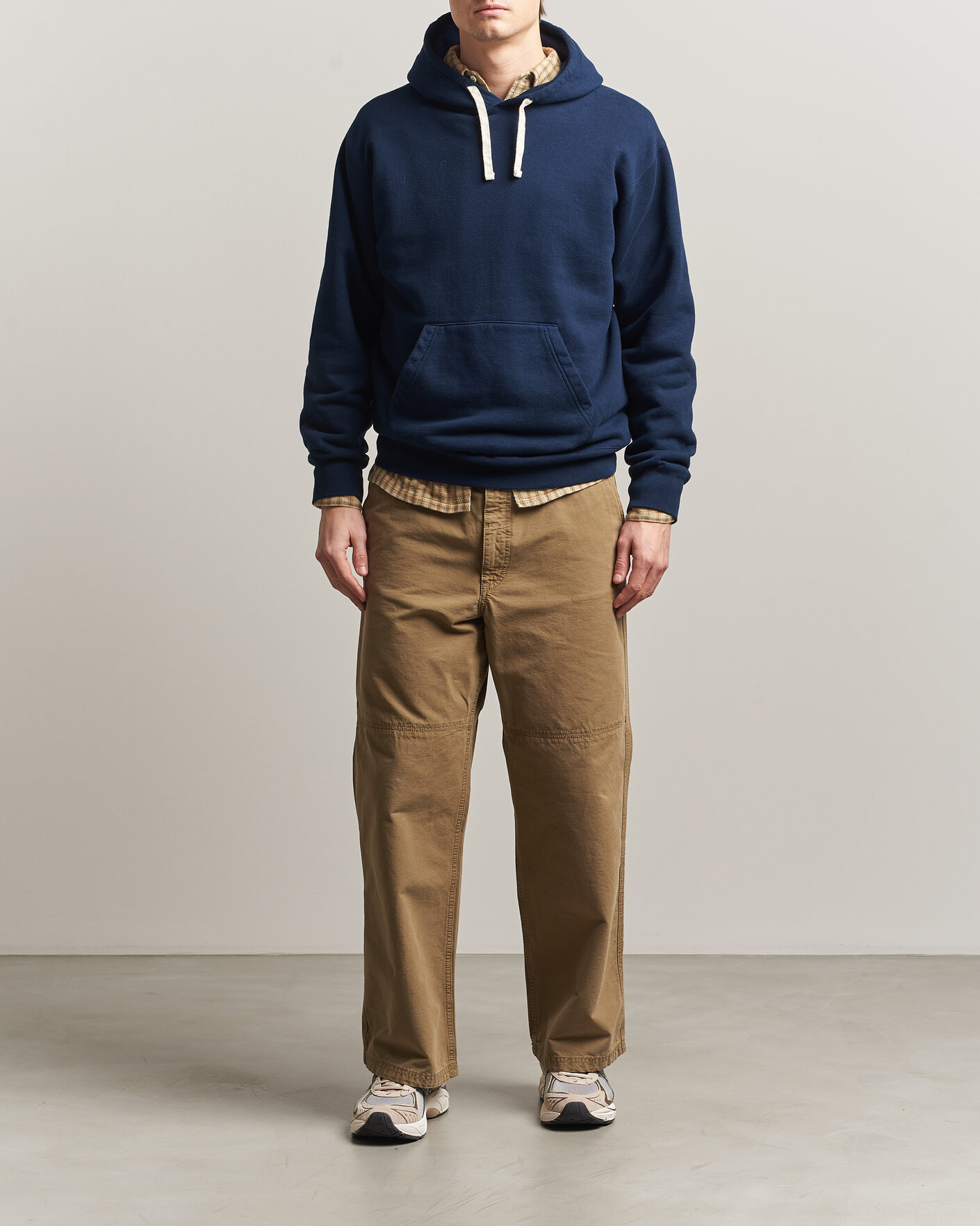 Herre | Trøjer | BEAMS PLUS | Hooded Sweat Pullover Navy
