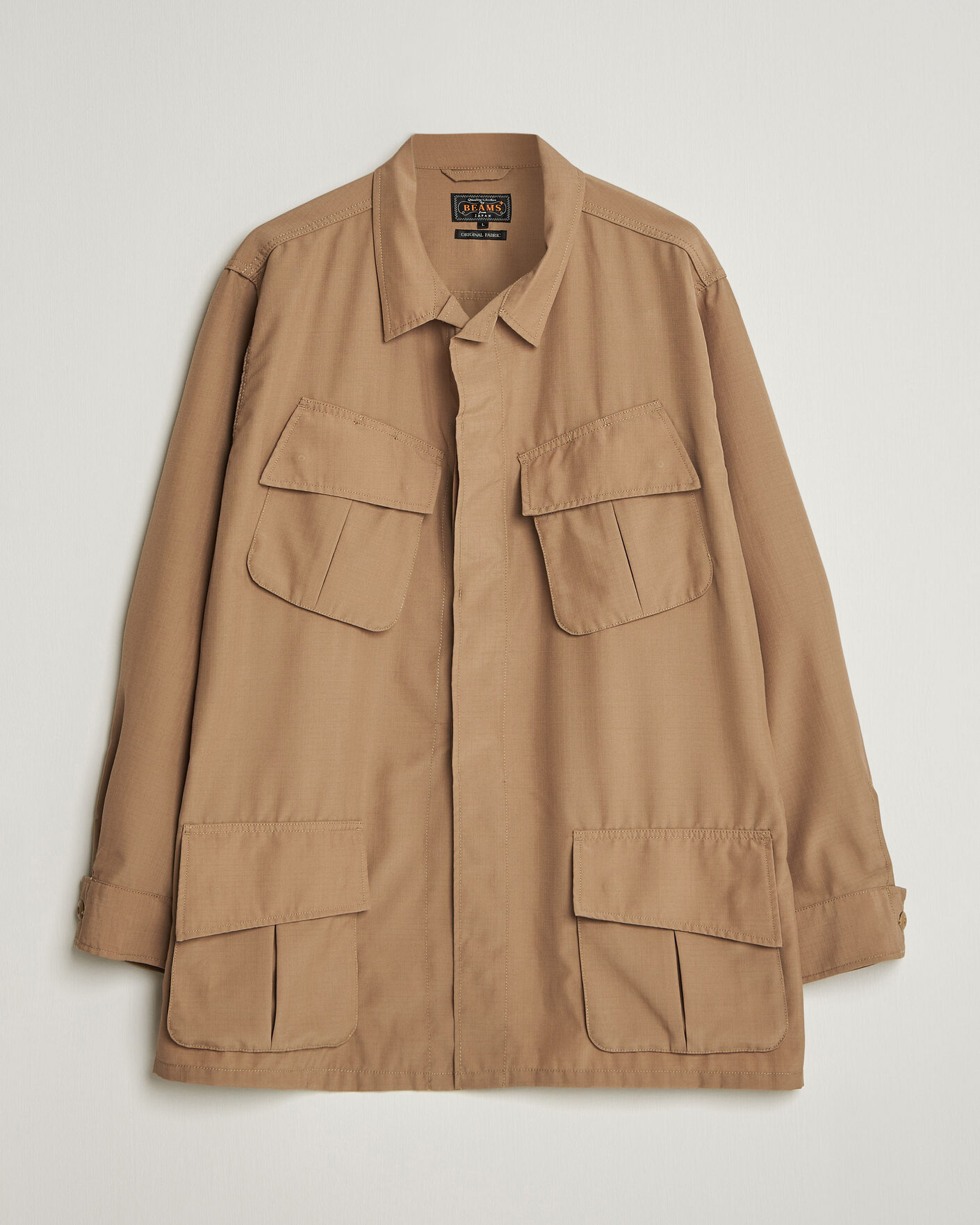 Herre | Jakker | BEAMS PLUS | MIL Fatigue Jacket Khaki