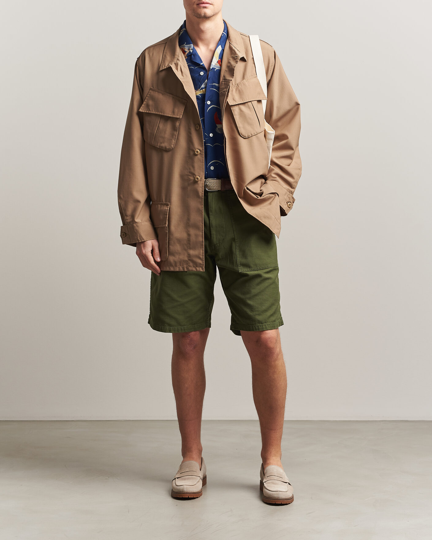 Herre | Jakker | BEAMS PLUS | MIL Fatigue Jacket Khaki