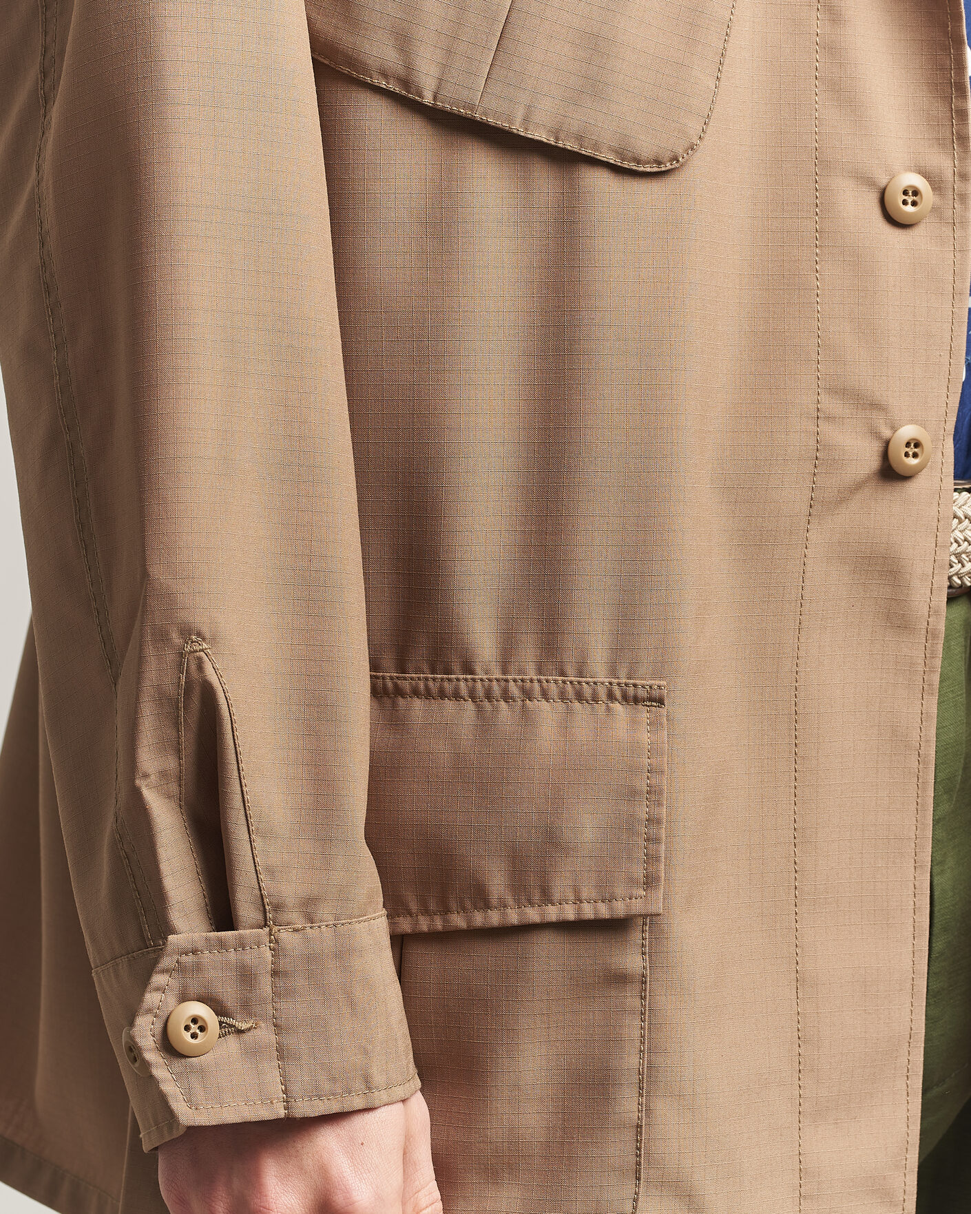 Herre | Jakker | BEAMS PLUS | MIL Fatigue Jacket Khaki