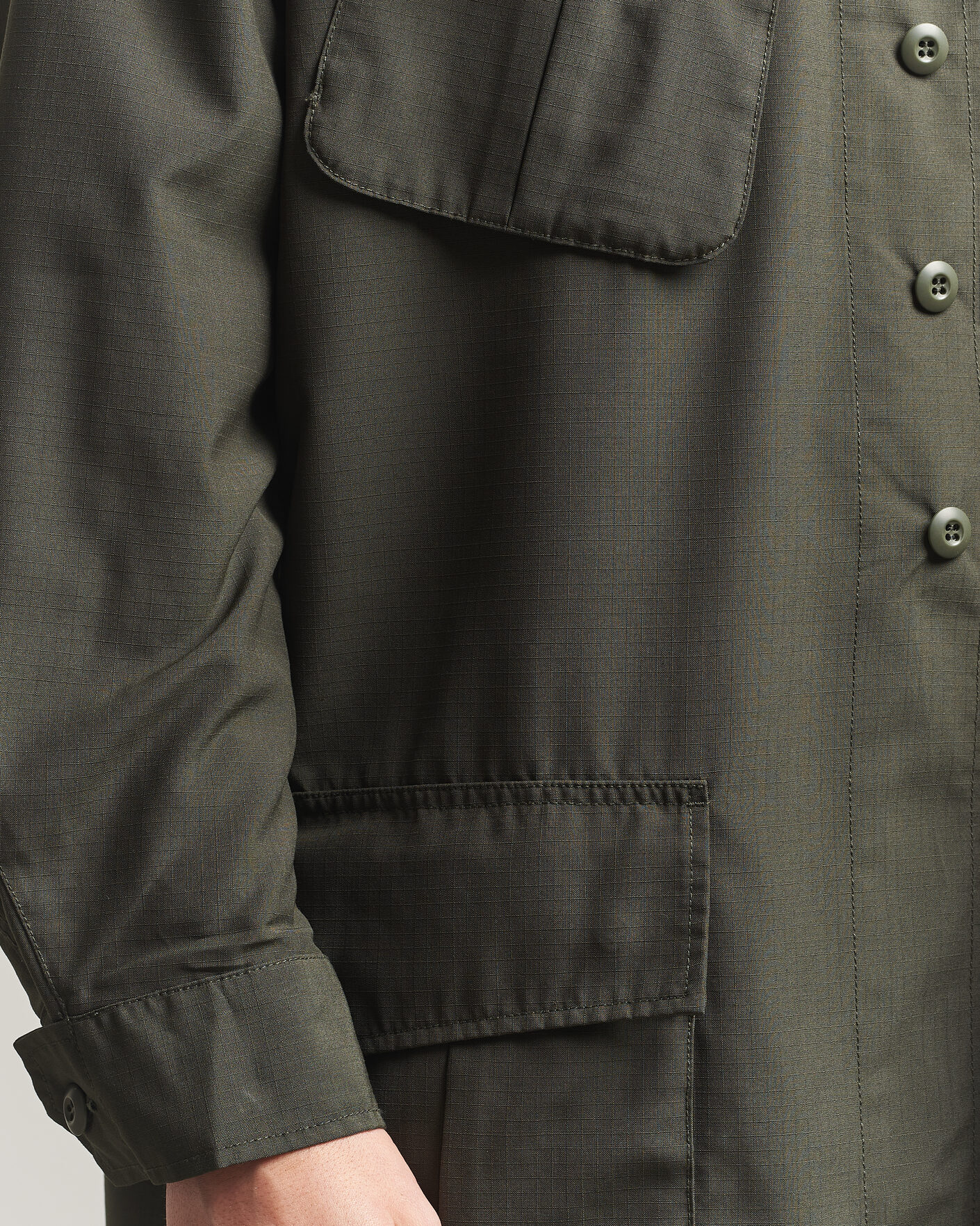 Herre | Jakker | BEAMS PLUS | MIL Fatigue Jacket Olive