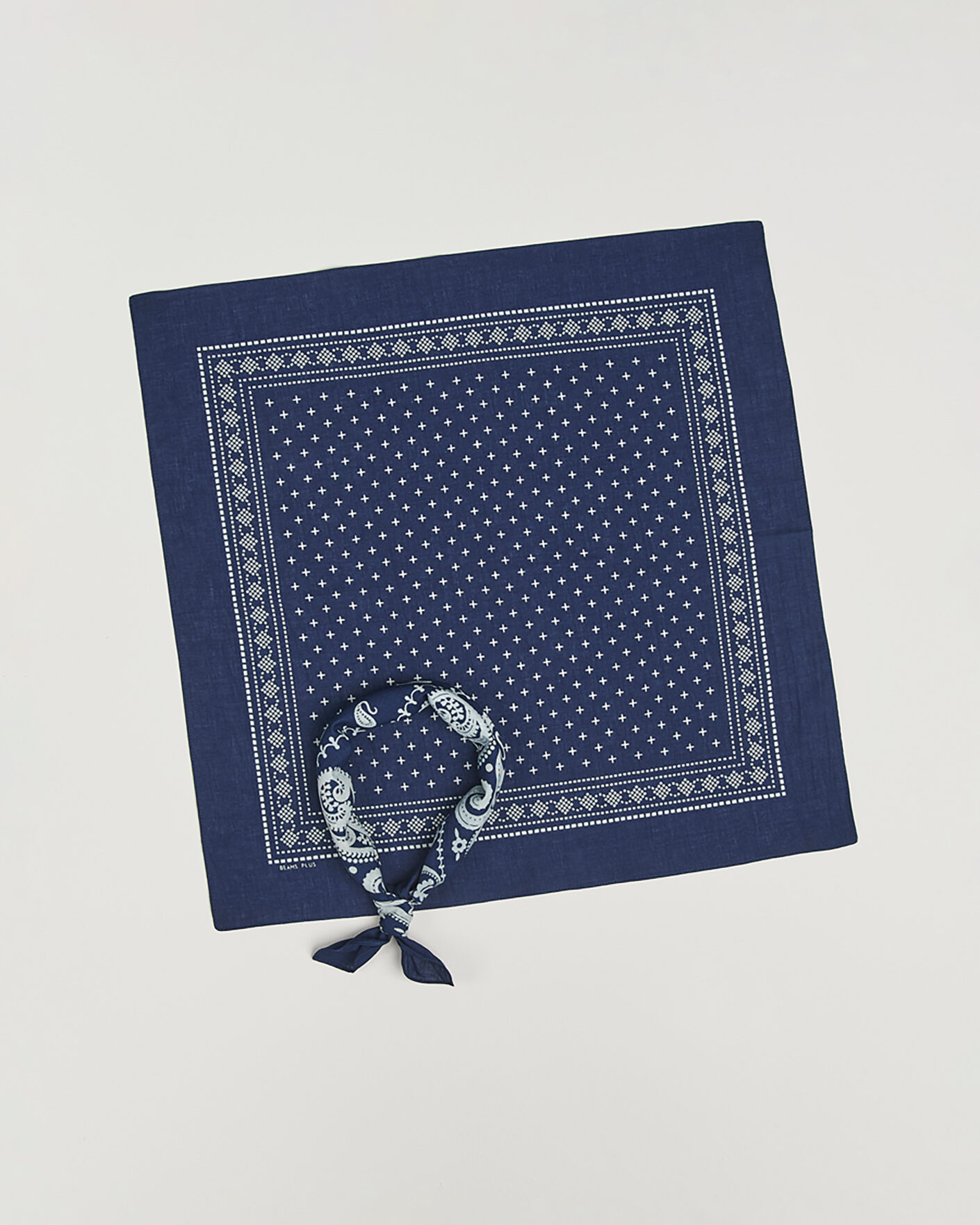 Herre | Lommeklude | BEAMS PLUS | 2-Pack Bandana Indigo Blue