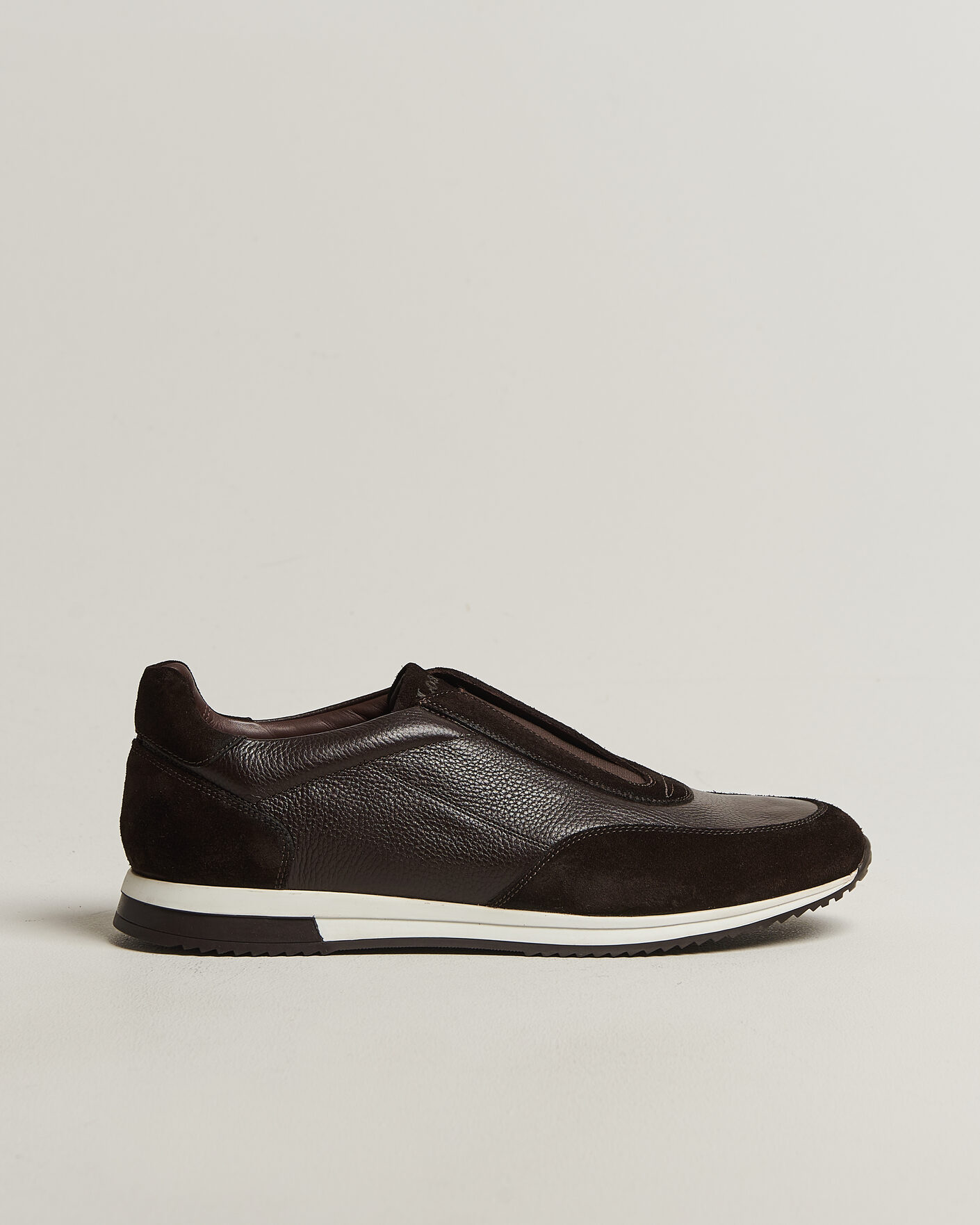 Herre | Sneakers | Loake 1880 | Ballantyne Suede/Leather Sneaker Dark Brown