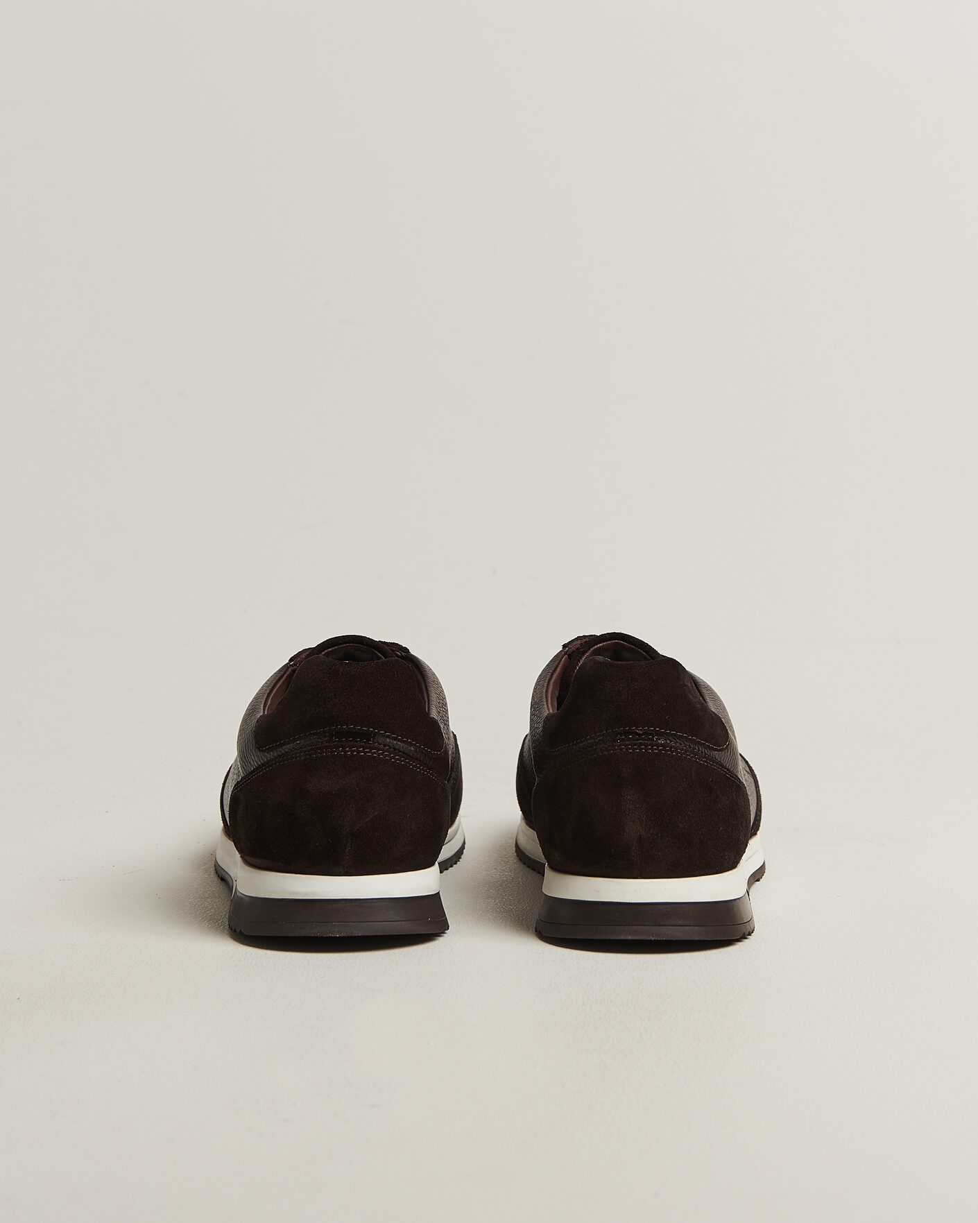 Herre | Sneakers | Loake 1880 | Ballantyne Suede/Leather Sneaker Dark Brown