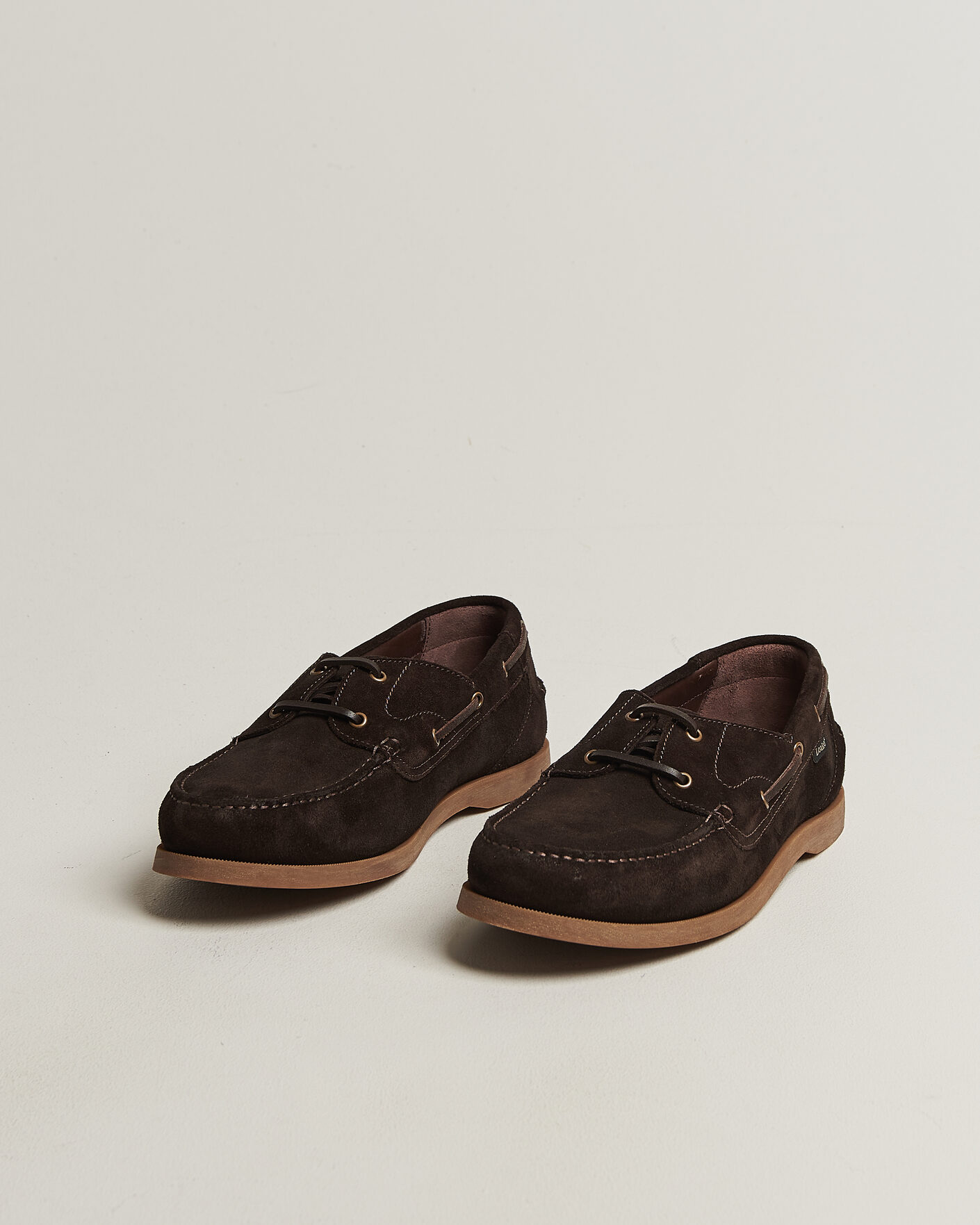 Herre | Sejlersko | Loake 1880 | Padstow Suede Boat Shoe Dark Brown