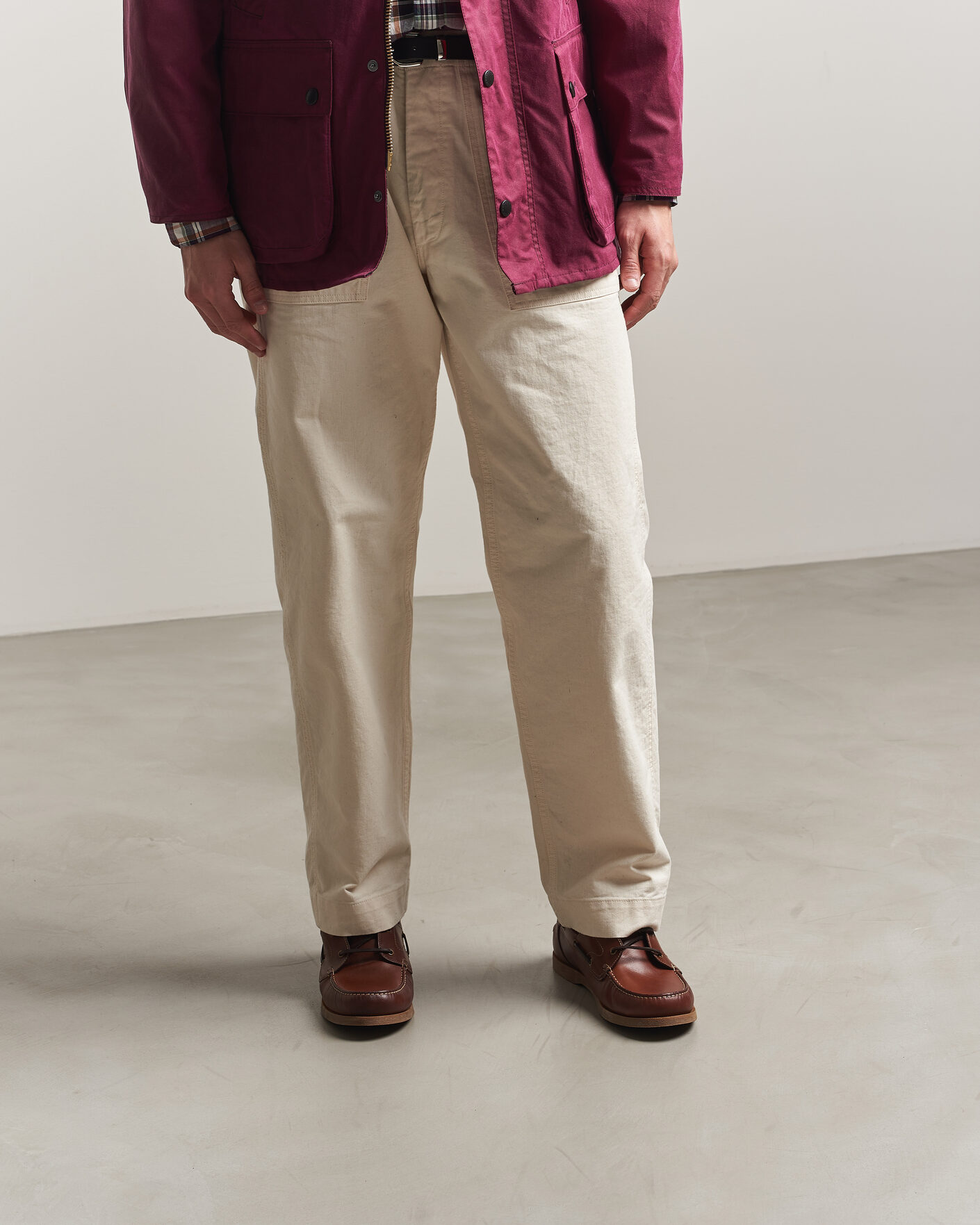 Herre | Sejlersko | Loake 1880 | Padstow Leather Boat Shoe Brown