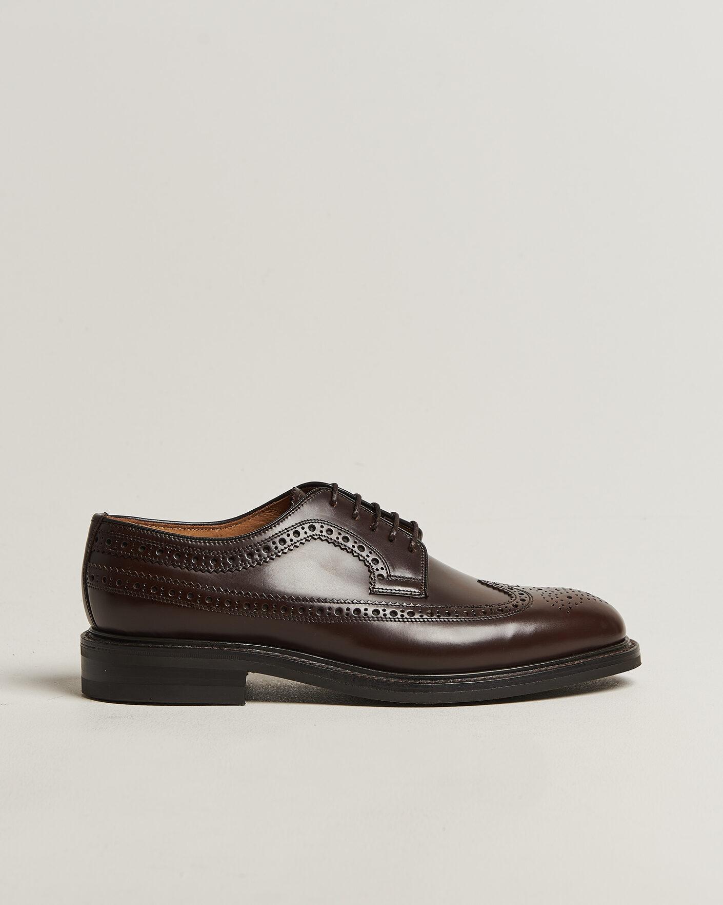 Herre | Derbys | Loake 1880 | Sovereign Longwing Leather Derby Dark Brown