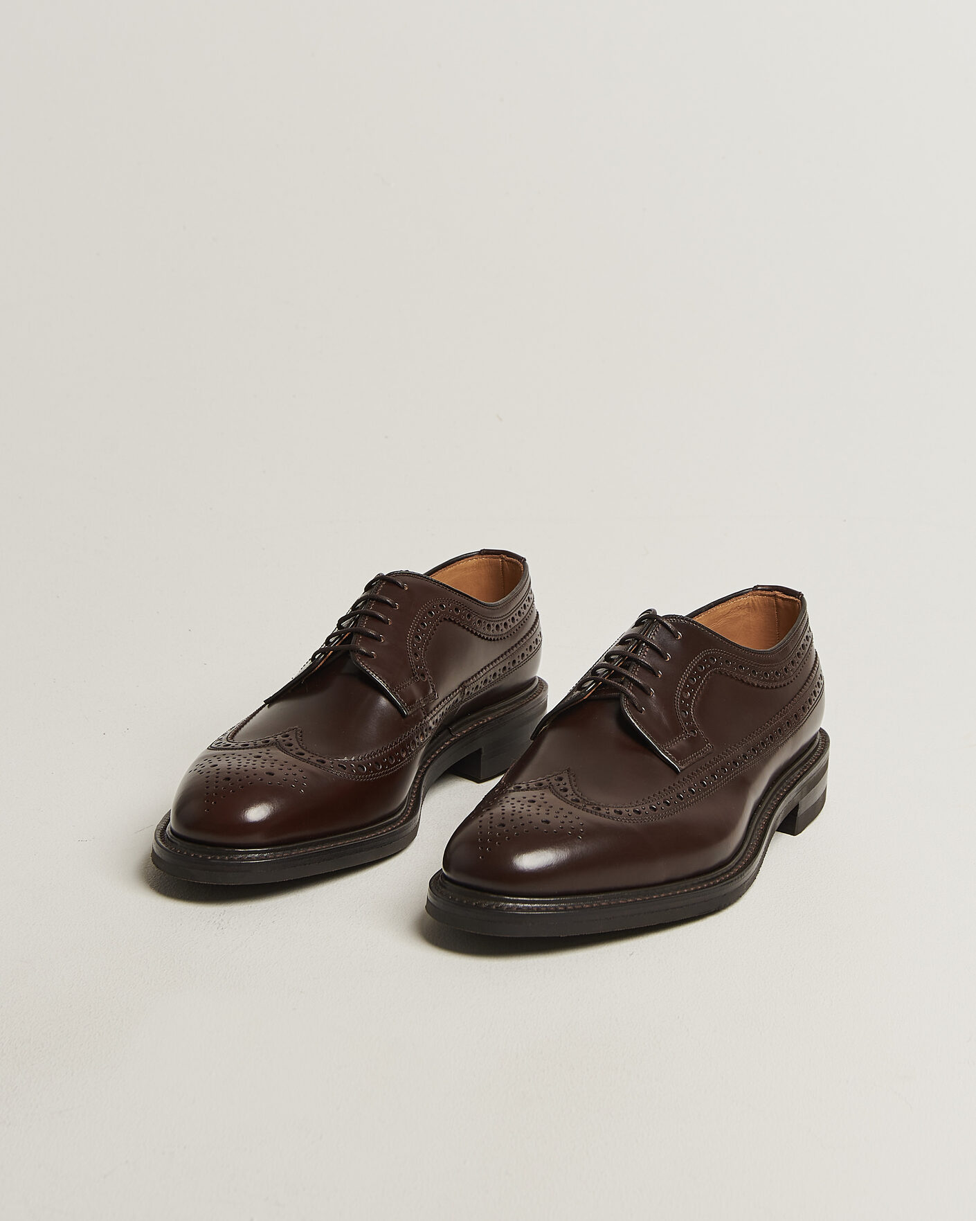Herre | Derbys | Loake 1880 | Sovereign Longwing Leather Derby Dark Brown