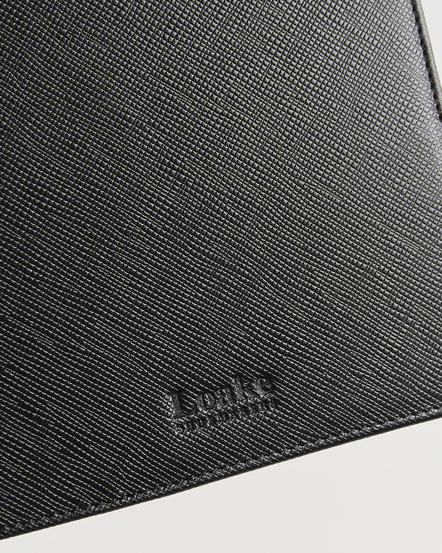 Herre | Notesbøger | Loake Shoemakers | Savoy Grain Leather Notebook Black