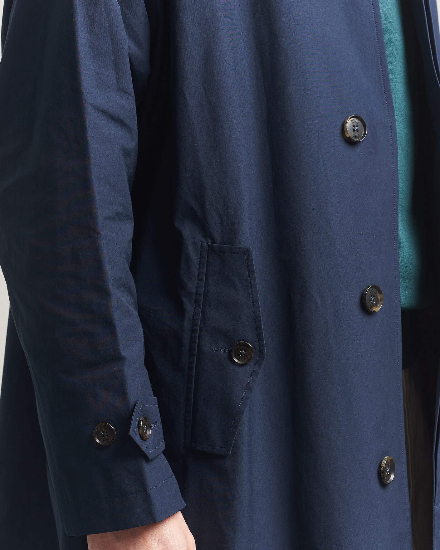 Herre | Jakker | Baracuta | G12 Original Cloth Coat Navy