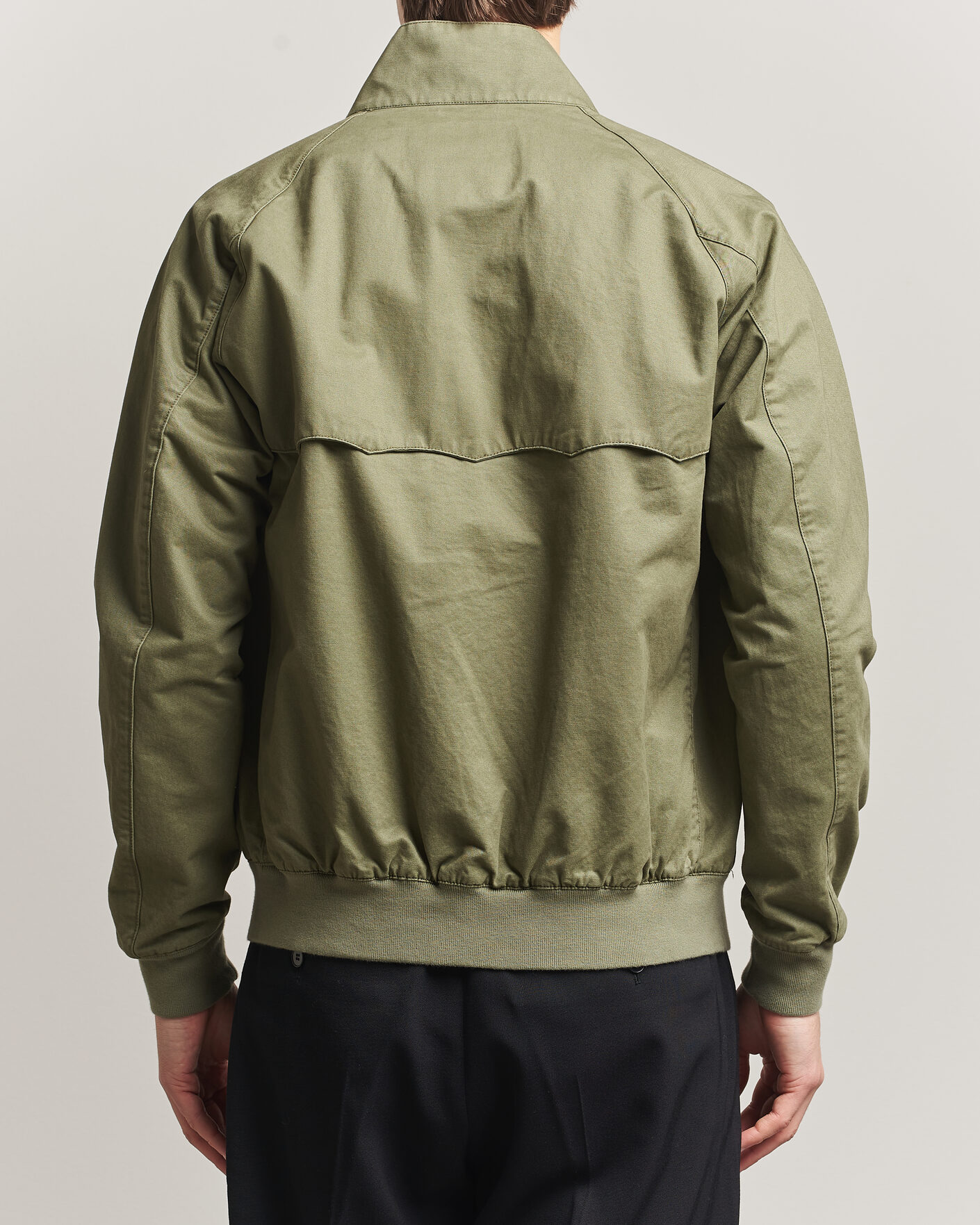 Herre | Jakker | Baracuta | G9 Washed Cotton Twill Jacket Lichen Green