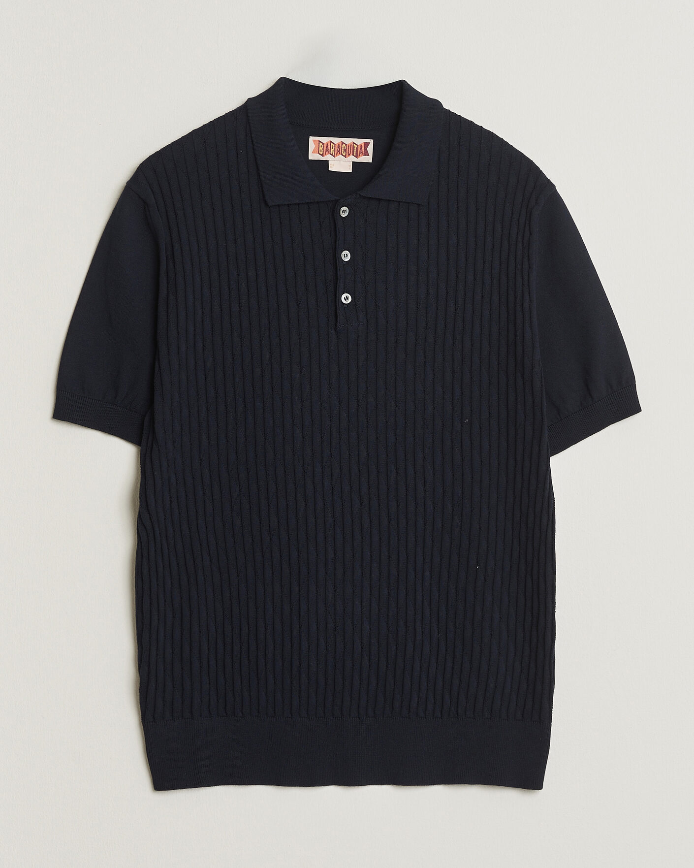 Herre | Polotrøjer | Baracuta | Pattern Stich Polo Navy