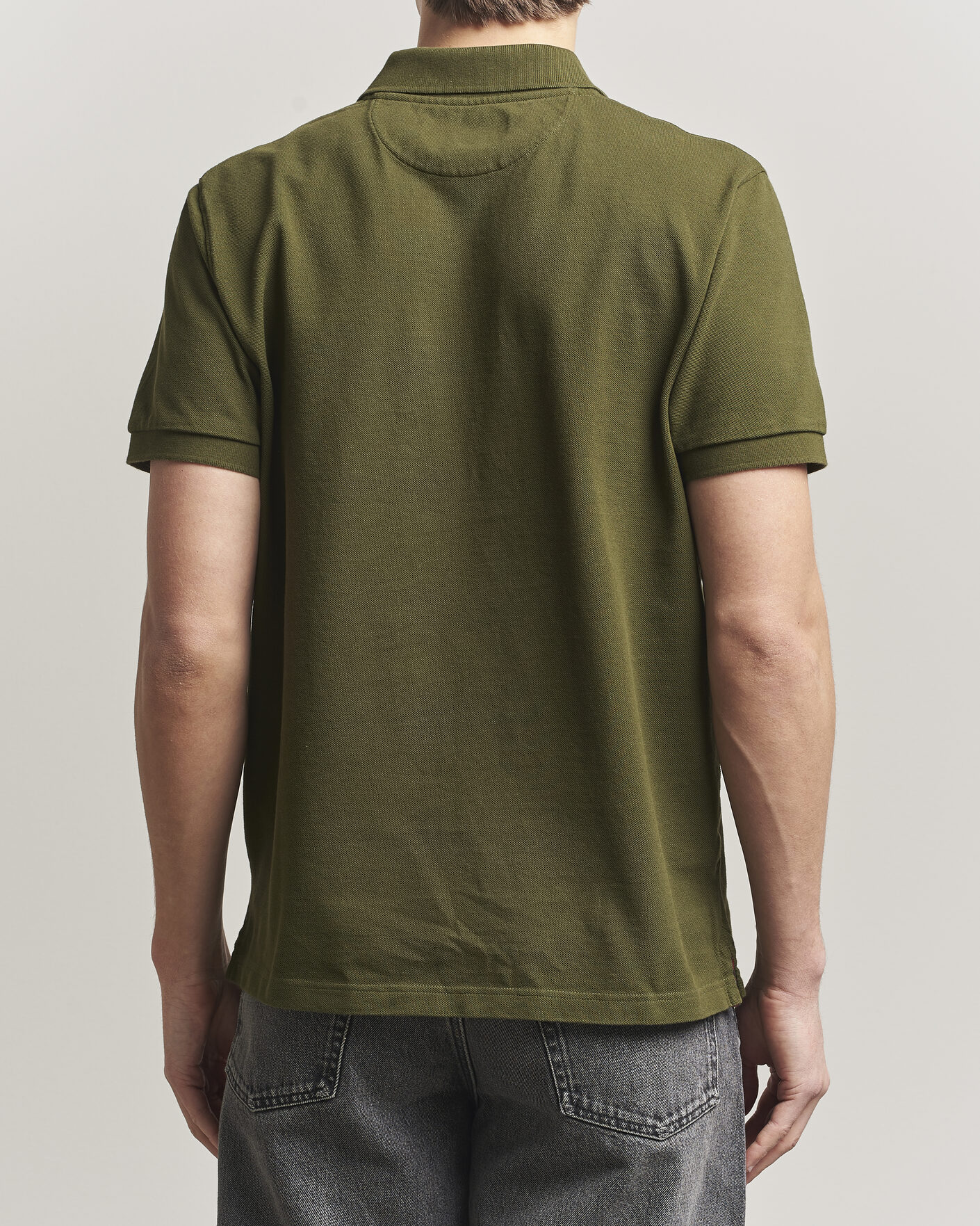 Herre | Polotrøjer | Baracuta | Tartan Placket Piquet Polo Beech