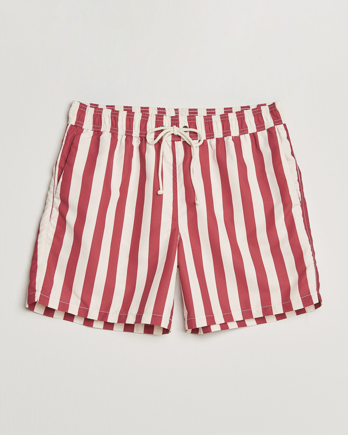 Herre | Badebukser | Ripa Ripa | Paraggi Striped Swimshorts Red