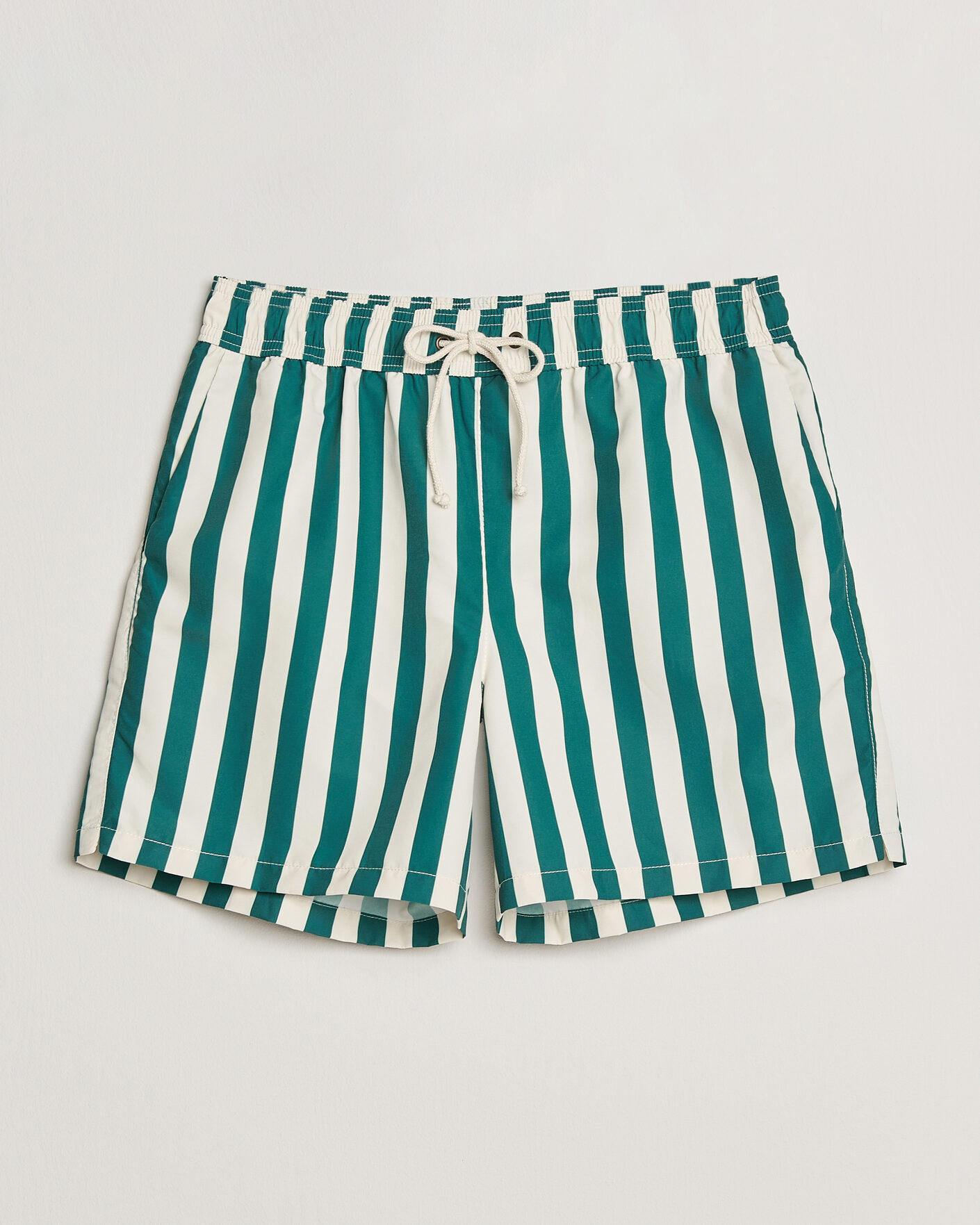 Herre | Badebukser | Ripa Ripa | Paraggi Striped Swimshorts Green