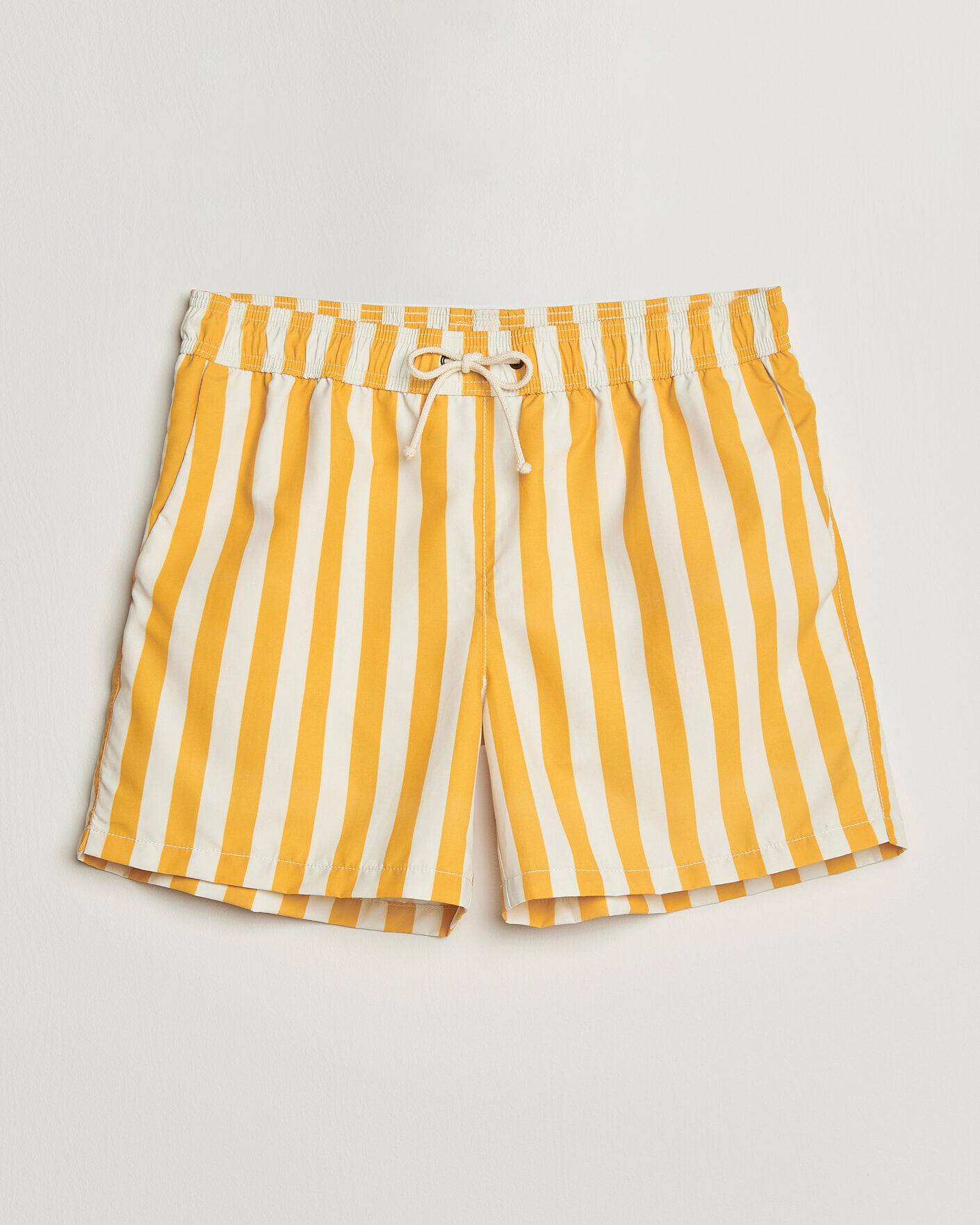 Herre | Badebukser | Ripa Ripa | Paraggi Striped Swimshorts Yellow