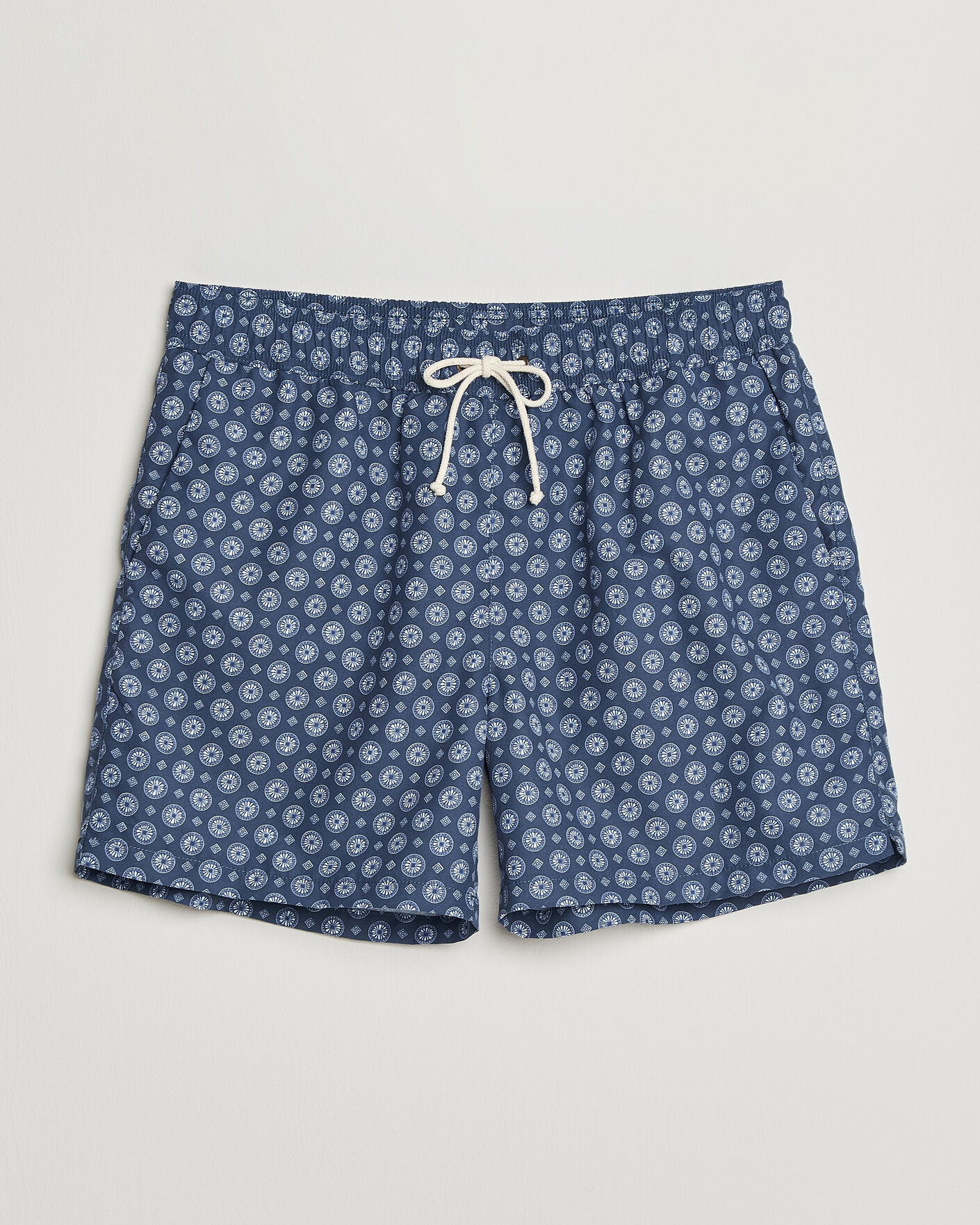 Herre | Badebukser | Ripa Ripa | Printed Swimshorts Dark Blue