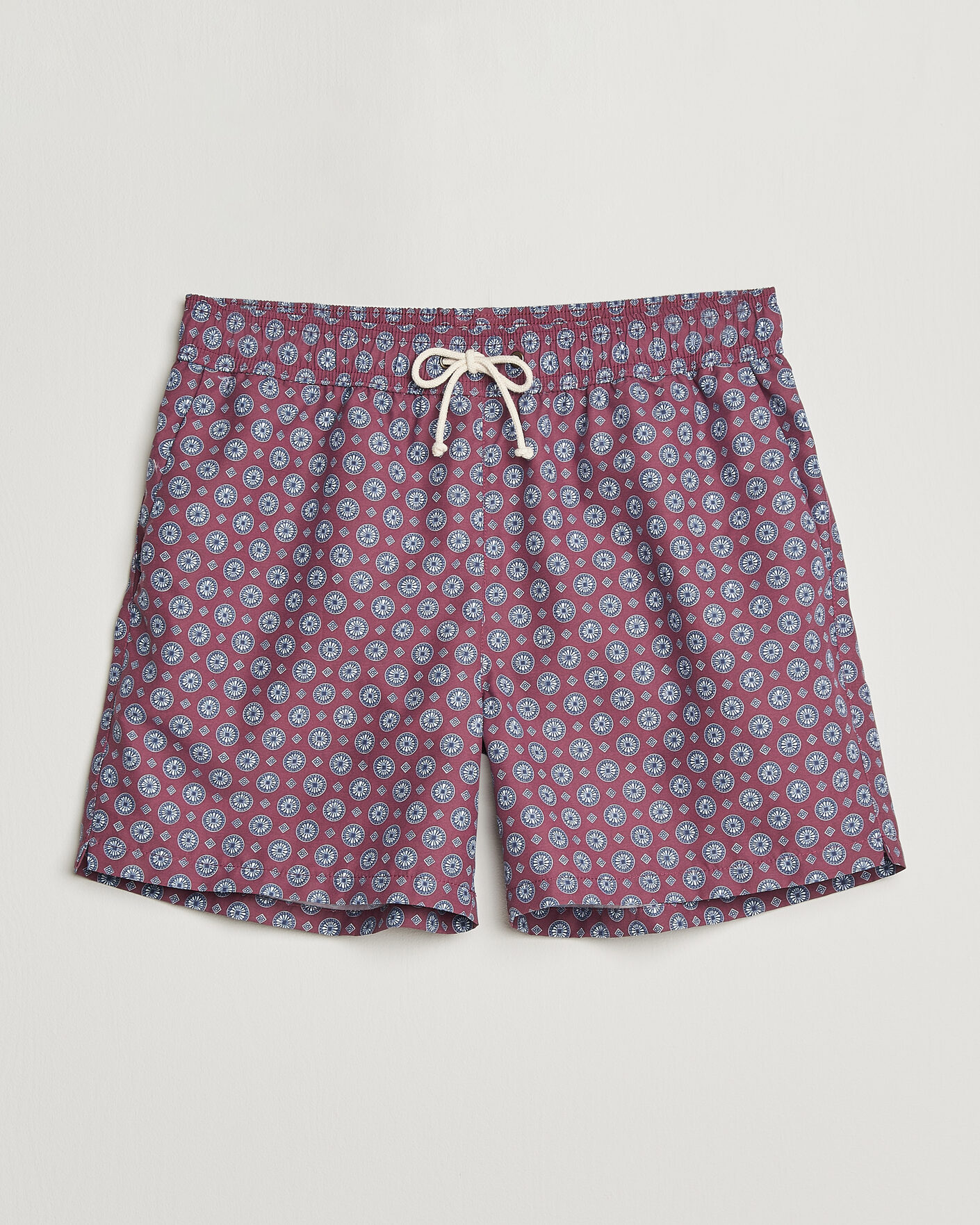 Herre | Badebukser | Ripa Ripa | Printed Swimshorts Bordeaux