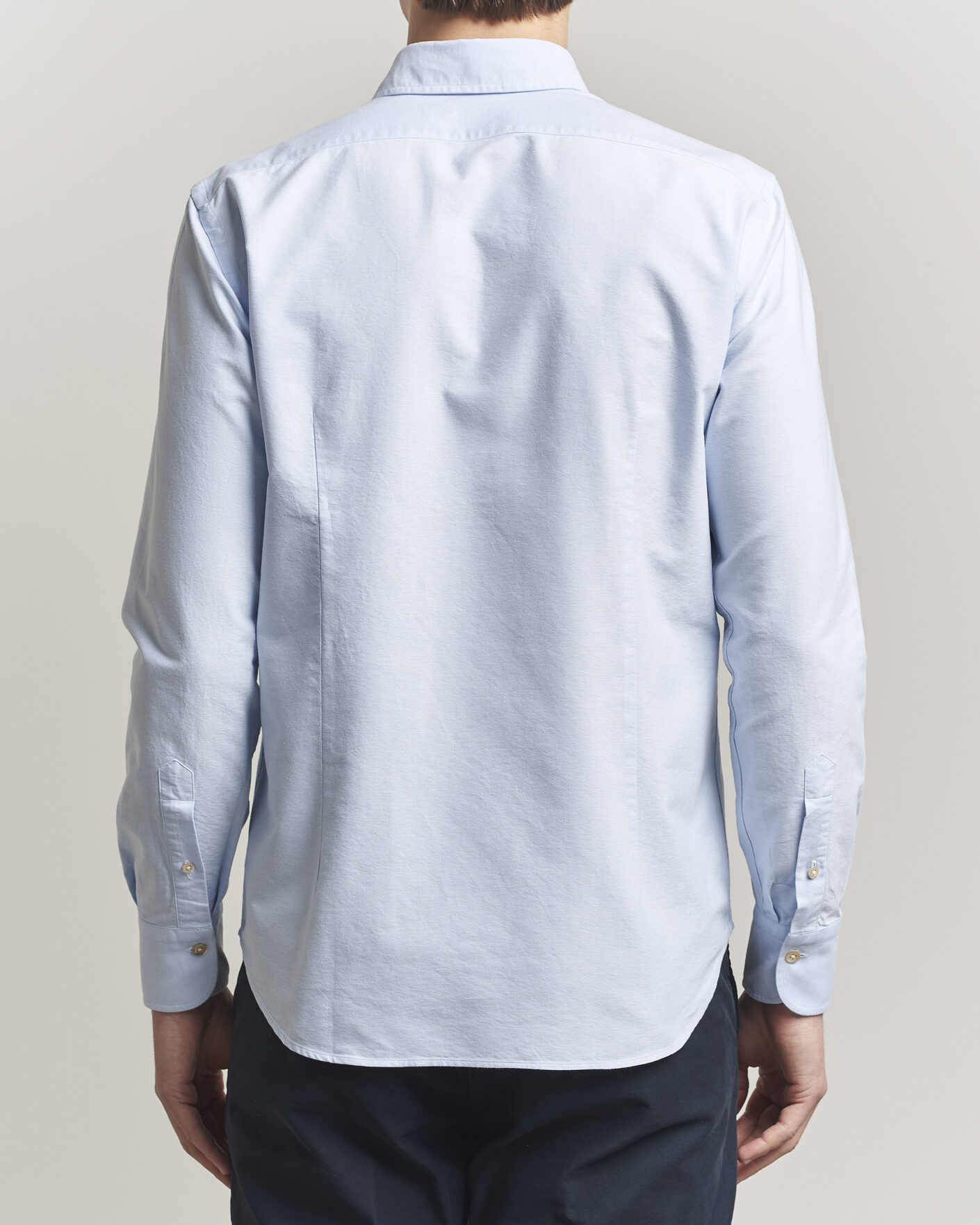 Herre | Skjorter | Grigio | Oxford Button Down Shirt Light Blue