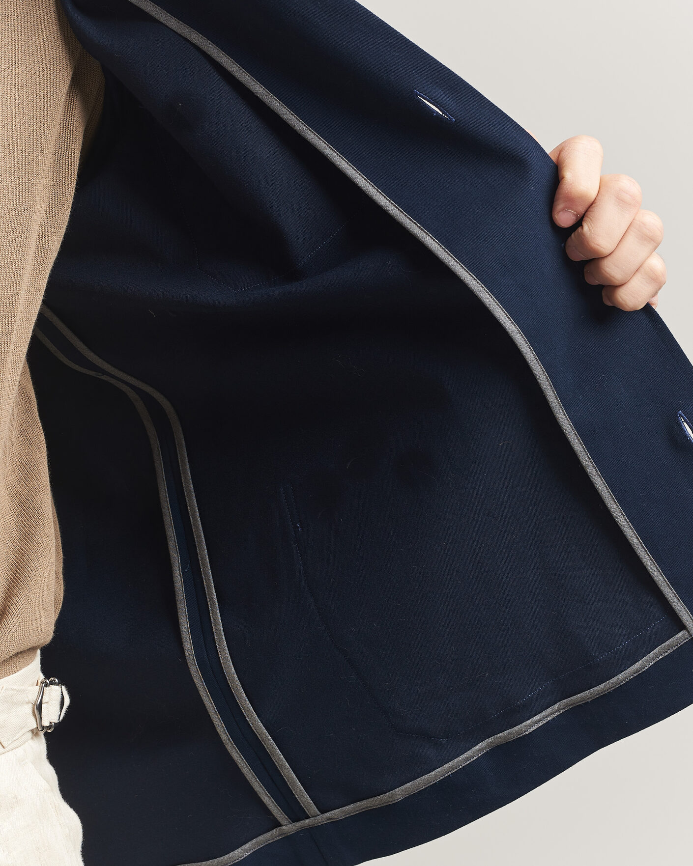 Herre | Jakker | Grigio | Cotton Chore Jacket Navy