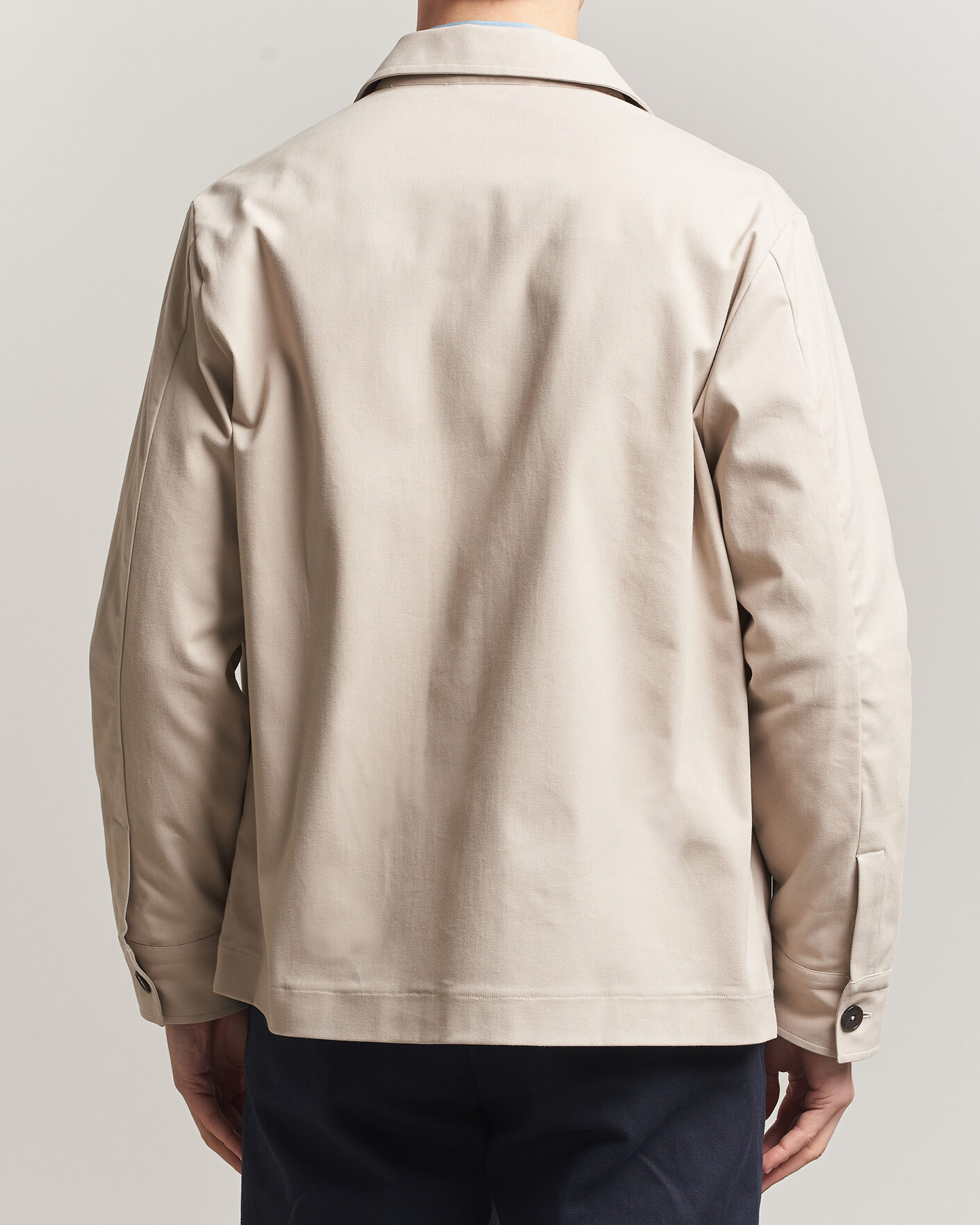 Herre | Jakker | Grigio | Cotton Chore Jacket Beige