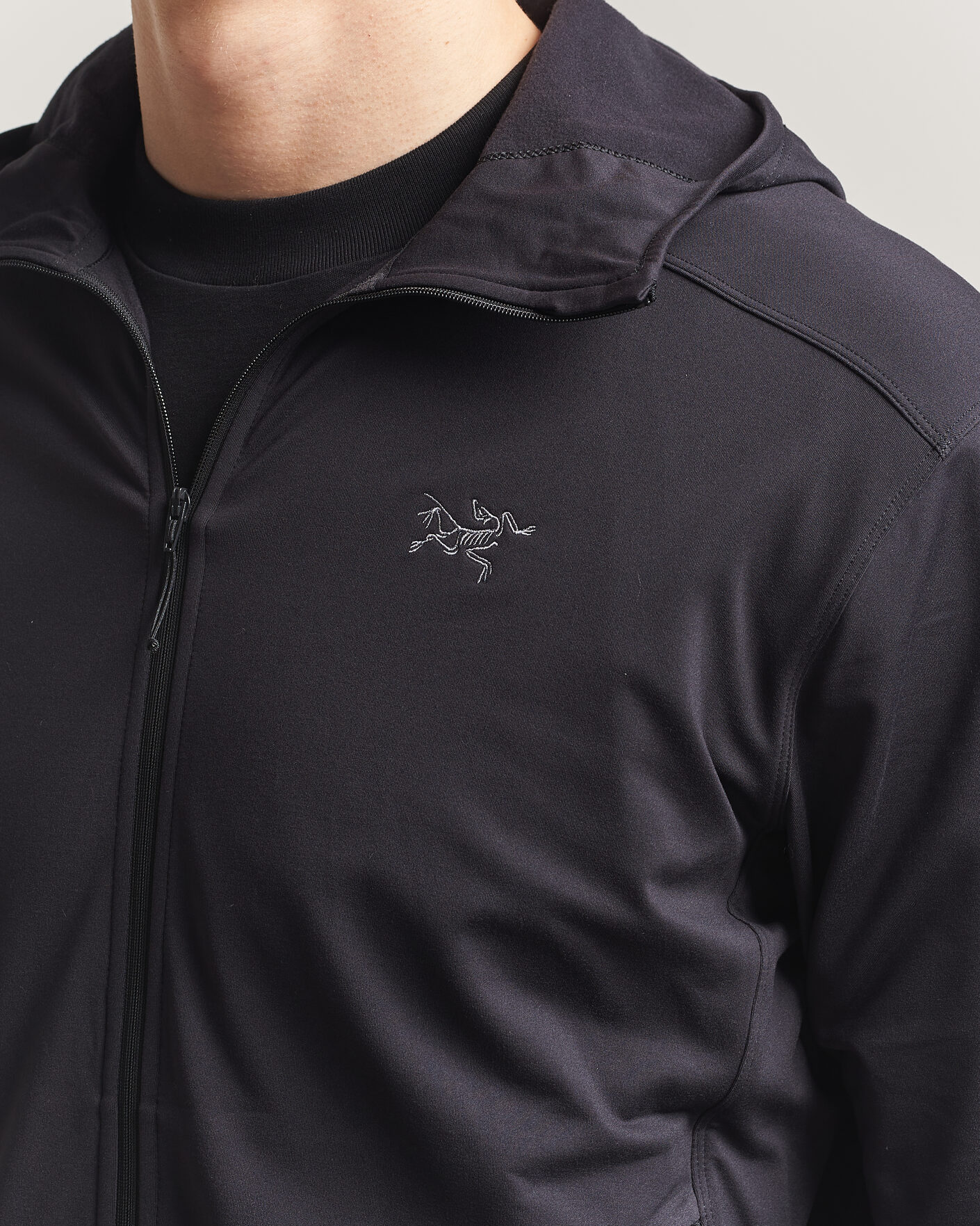 Herre | Trøjer | Arc'teryx | Kyanite Lightweight Full Zip Hoodie Black