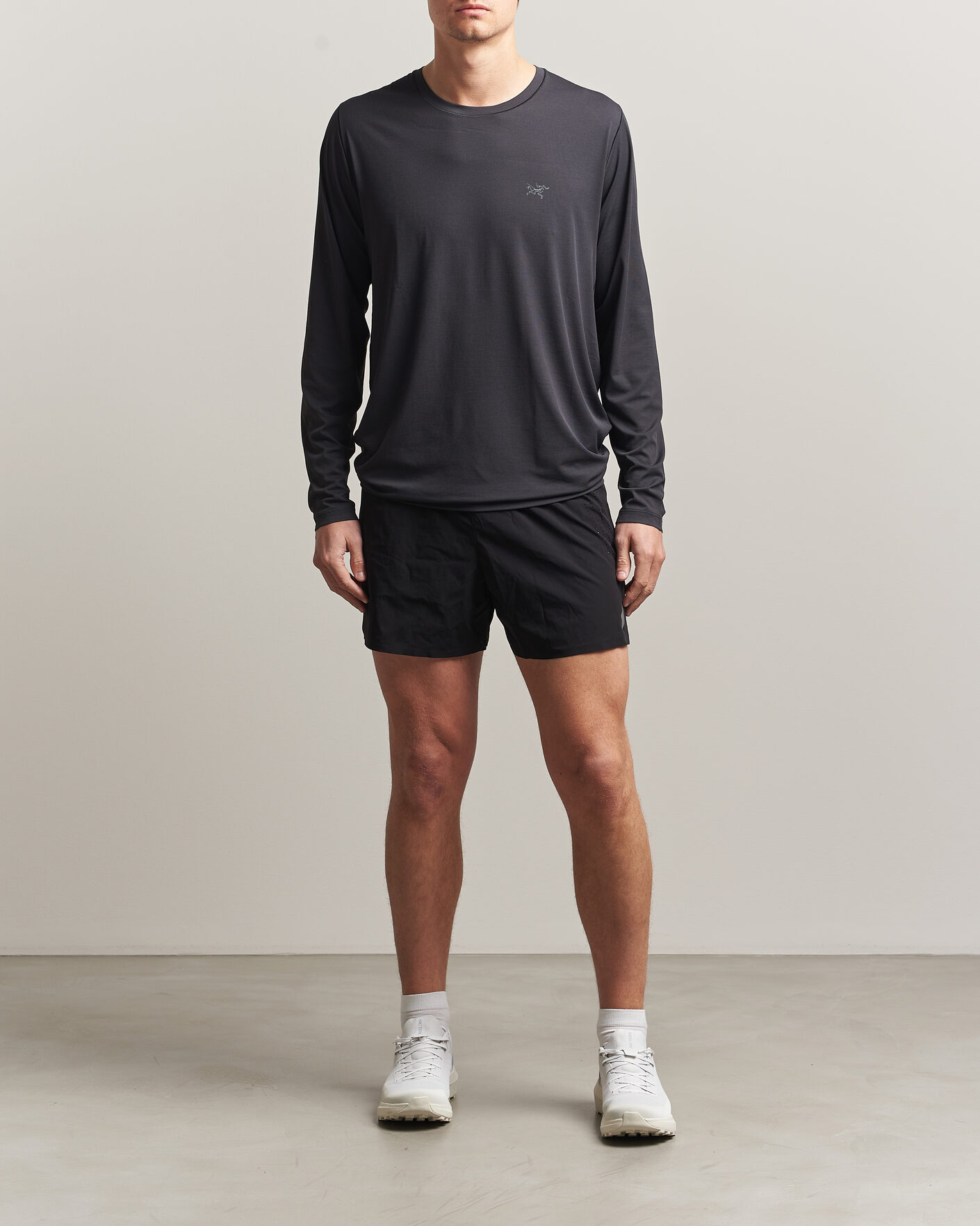 Herre | T-Shirts | Arc'teryx | Cormac Long Sleeve T-Shirt Black