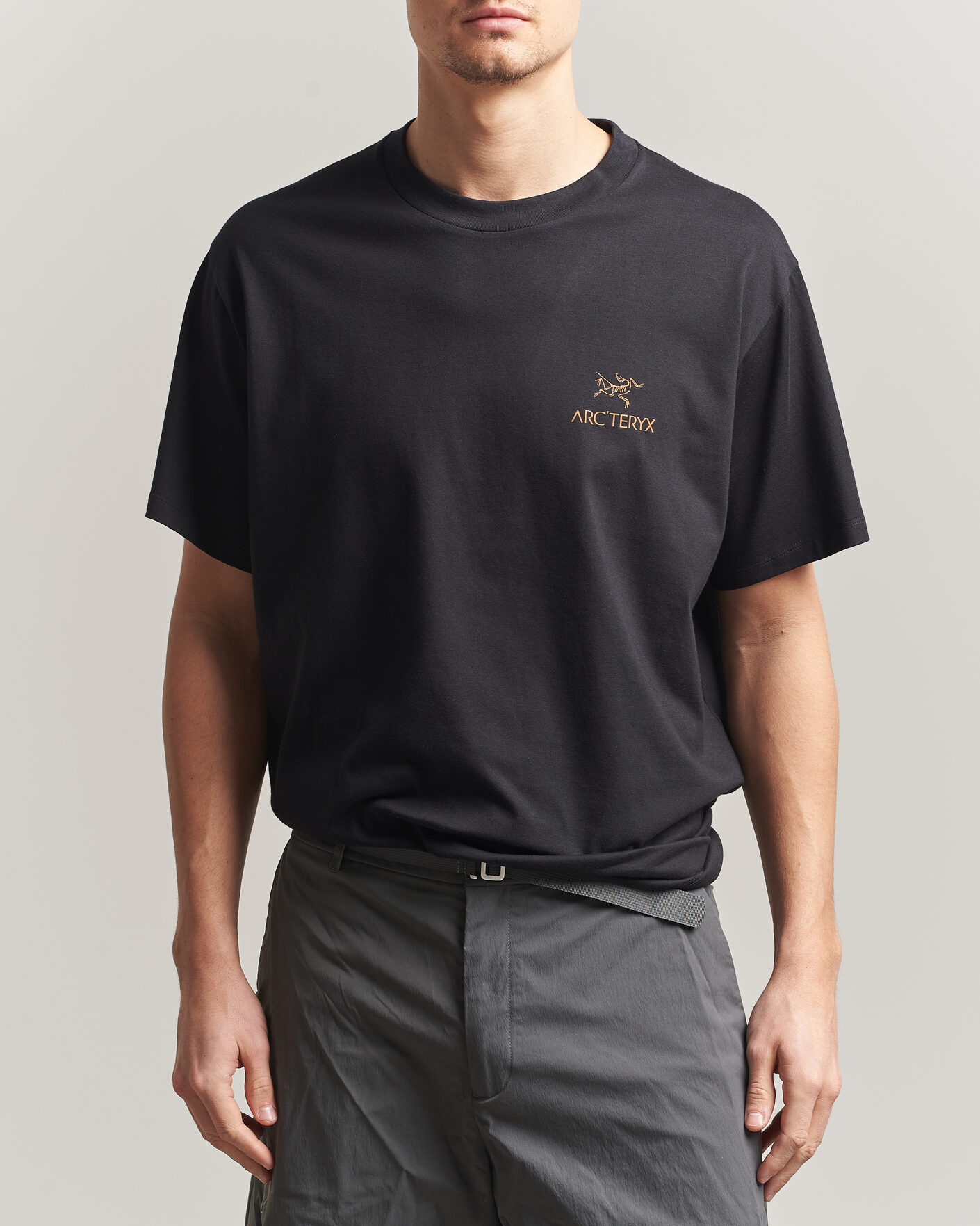 Herre | T-Shirts | Arc'teryx | Kragg Cotton Bird Word T-Shirt Black