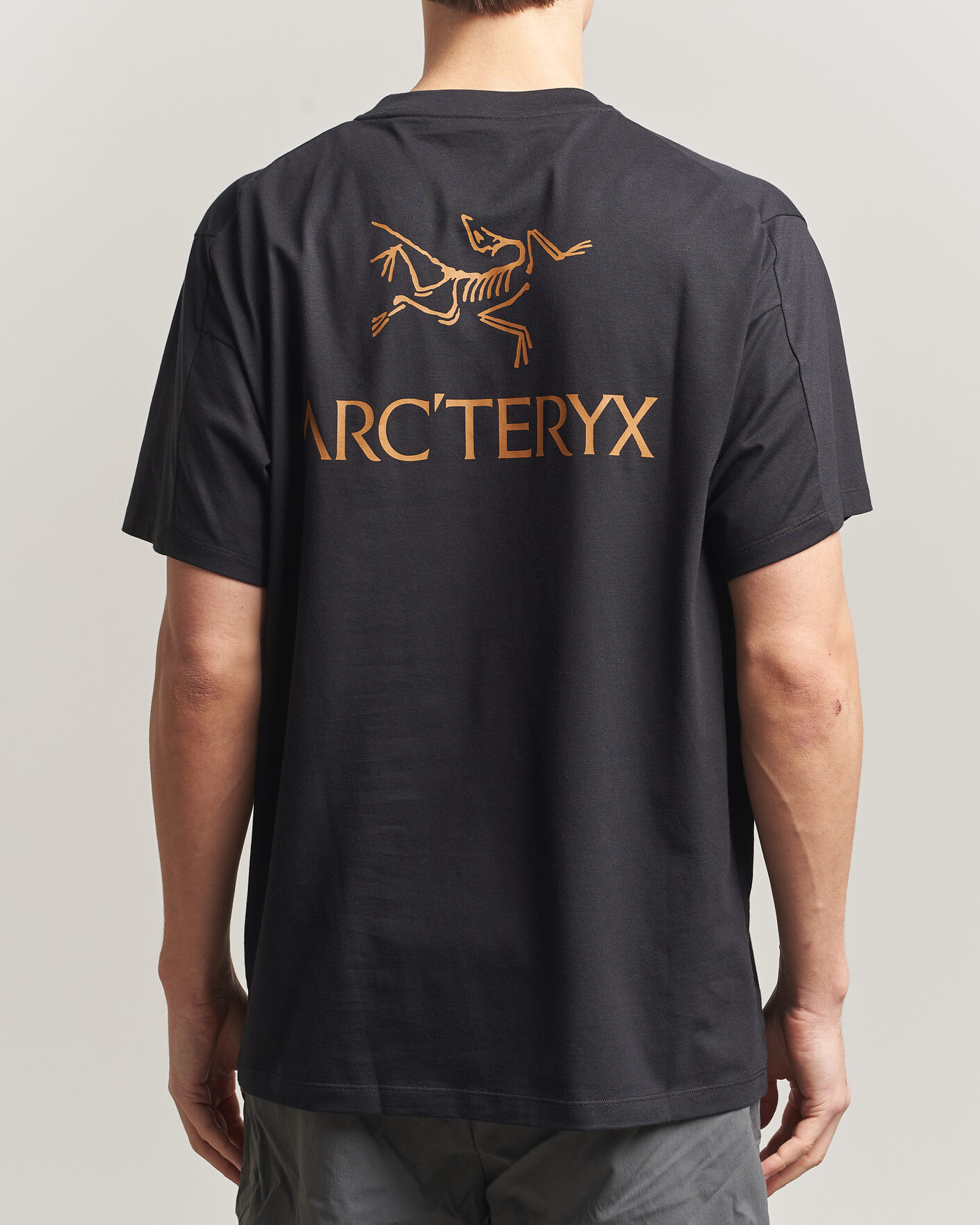 Herre | T-Shirts | Arc'teryx | Kragg Cotton Bird Word T-Shirt Black