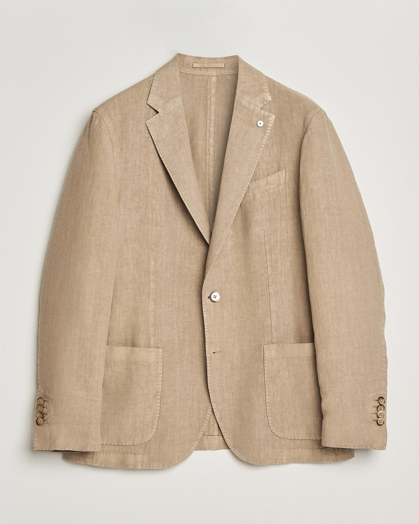 Herre | Blazere & jakker | L.B.M. 1911 | Jack Regular Fit Linen Blazer Taupe