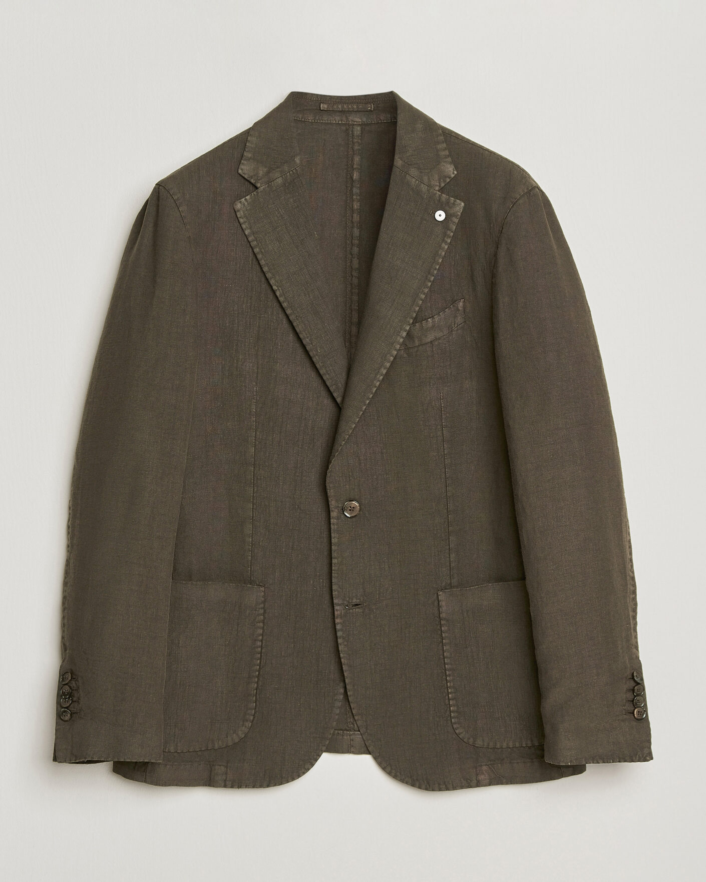 Herre | Blazere & jakker | L.B.M. 1911 | Jack Regular Fit Linen Blazer Brown