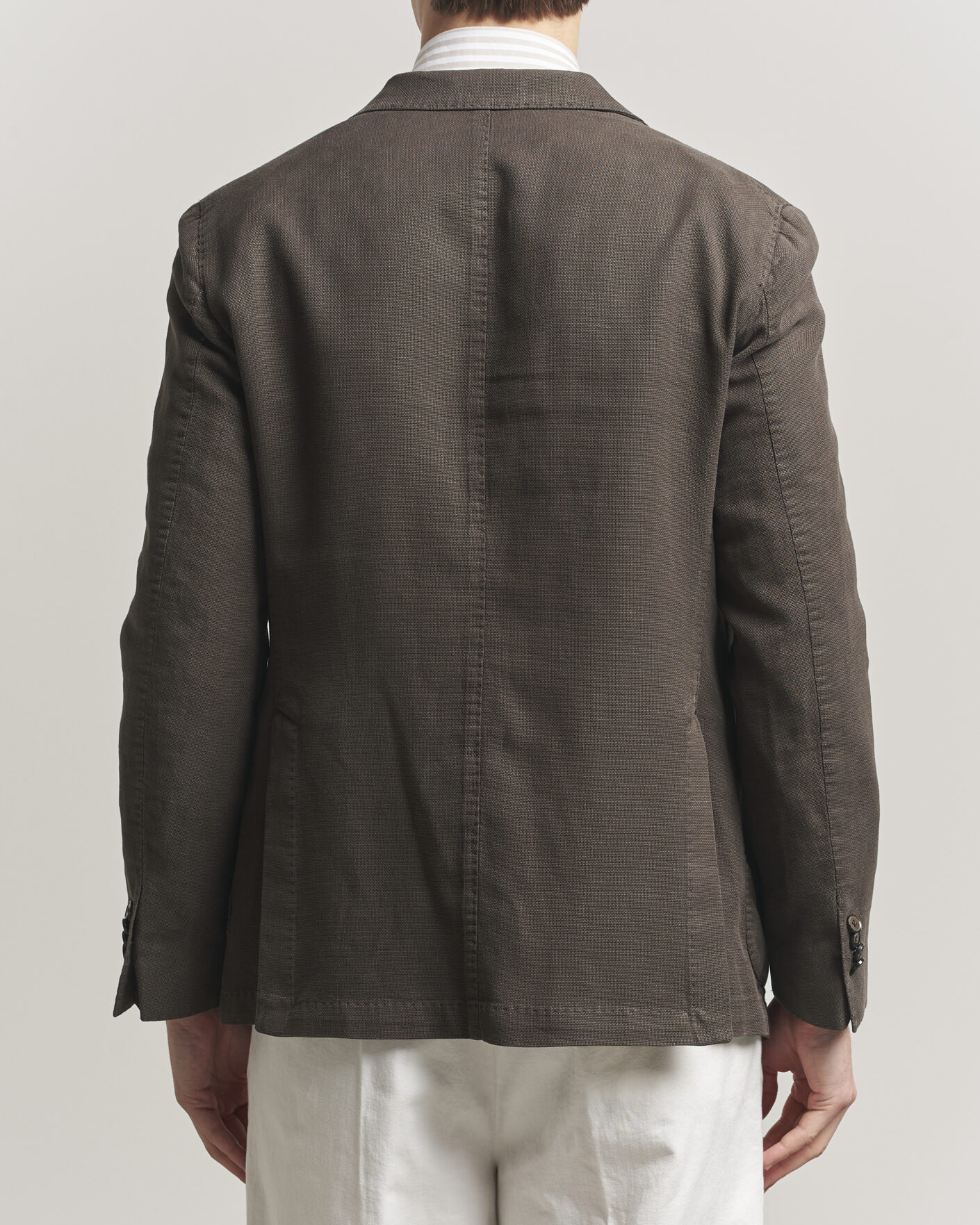 Herre | Blazere & jakker | L.B.M. 1911 | Jack Regular Fit Structured Cotton Blazer Brown