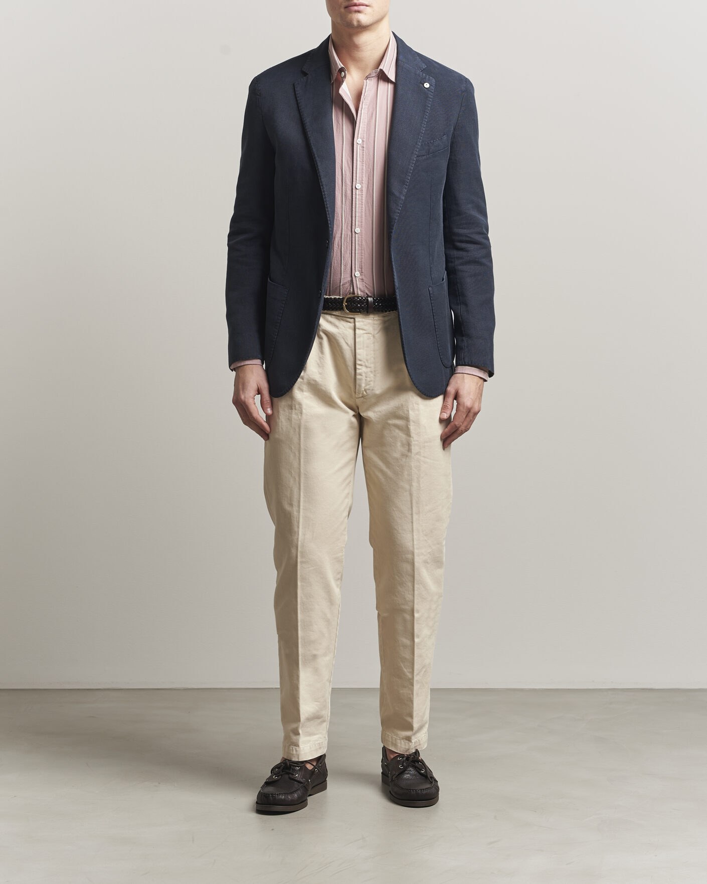 Herre | Blazere & jakker | L.B.M. 1911 | Jack Regular Fit Structured Cotton Blazer Navy