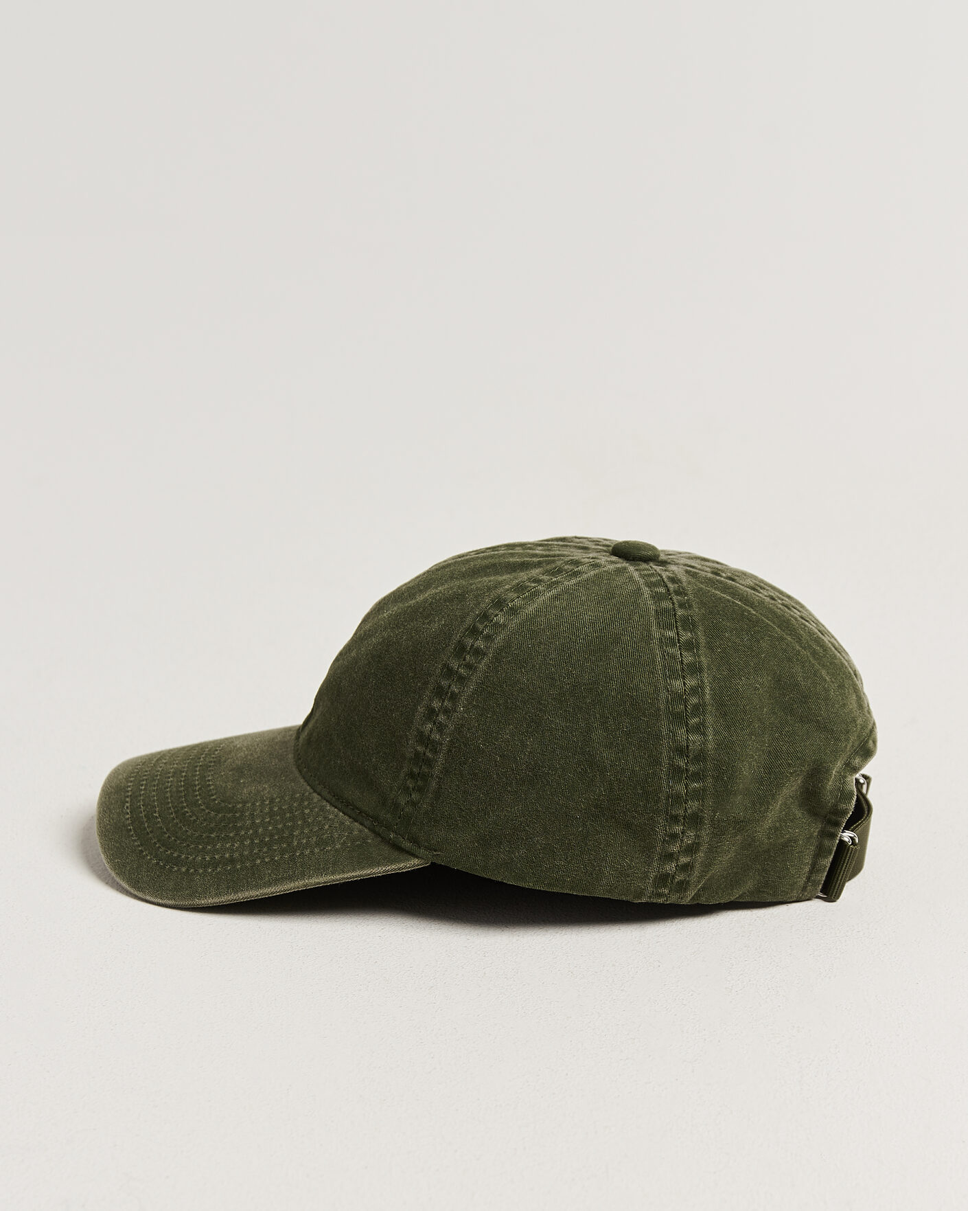 Herre | Hatte & kasketter | Varsity Headwear | Washed Cotton Baseball Cap Green