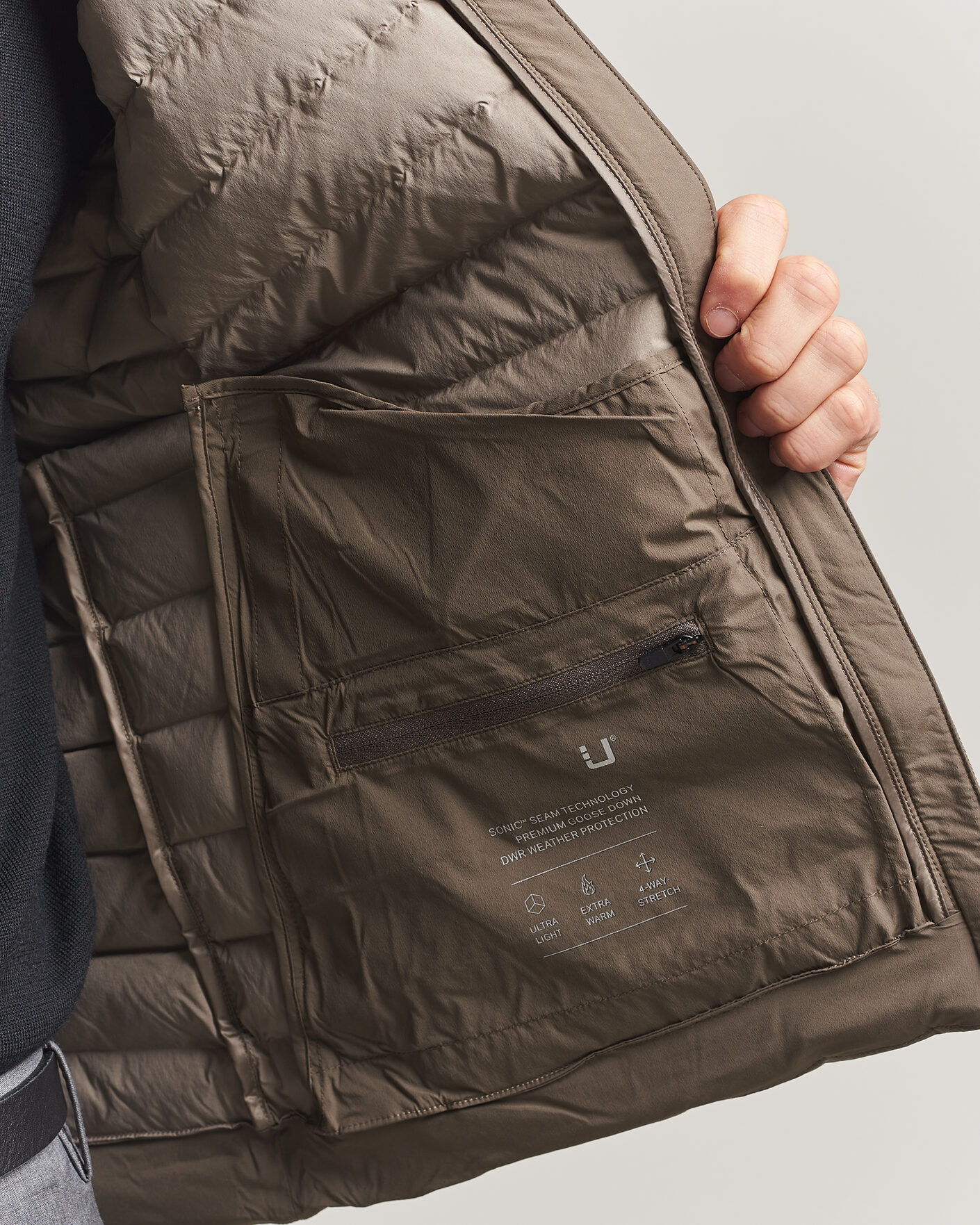 Herre | Veste | UBR | Super Sonic Vest Driftwood