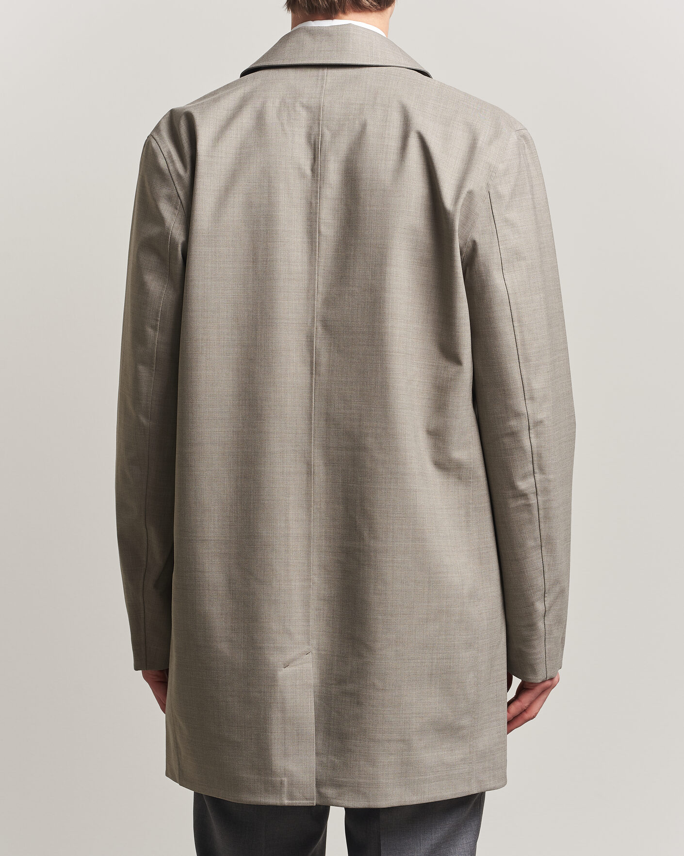 Herre | Jakker | UBR | Sky Fall Savile Wool Waterproof Coat Sand