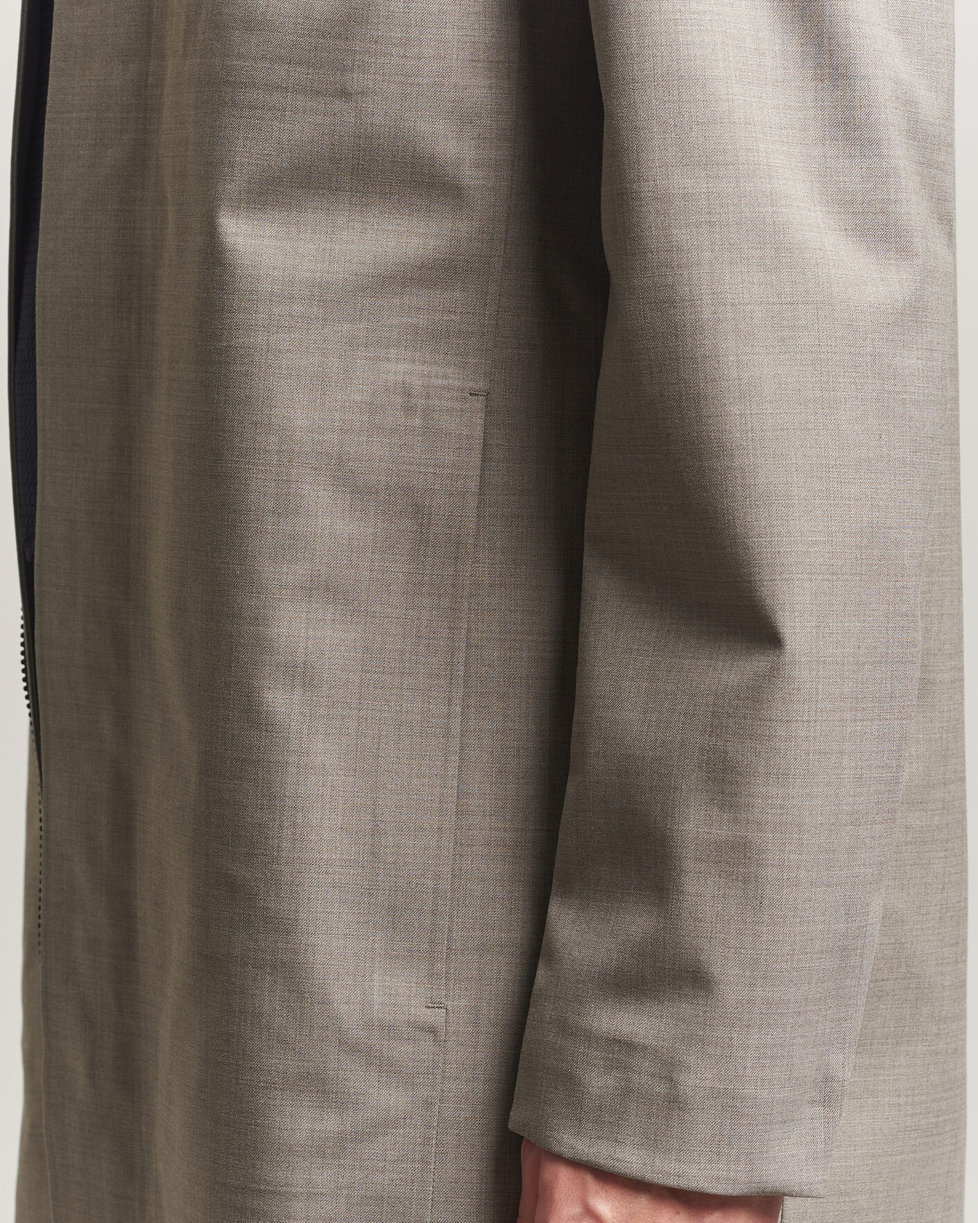 Herre | Jakker | UBR | Sky Fall Savile Wool Waterproof Coat Sand