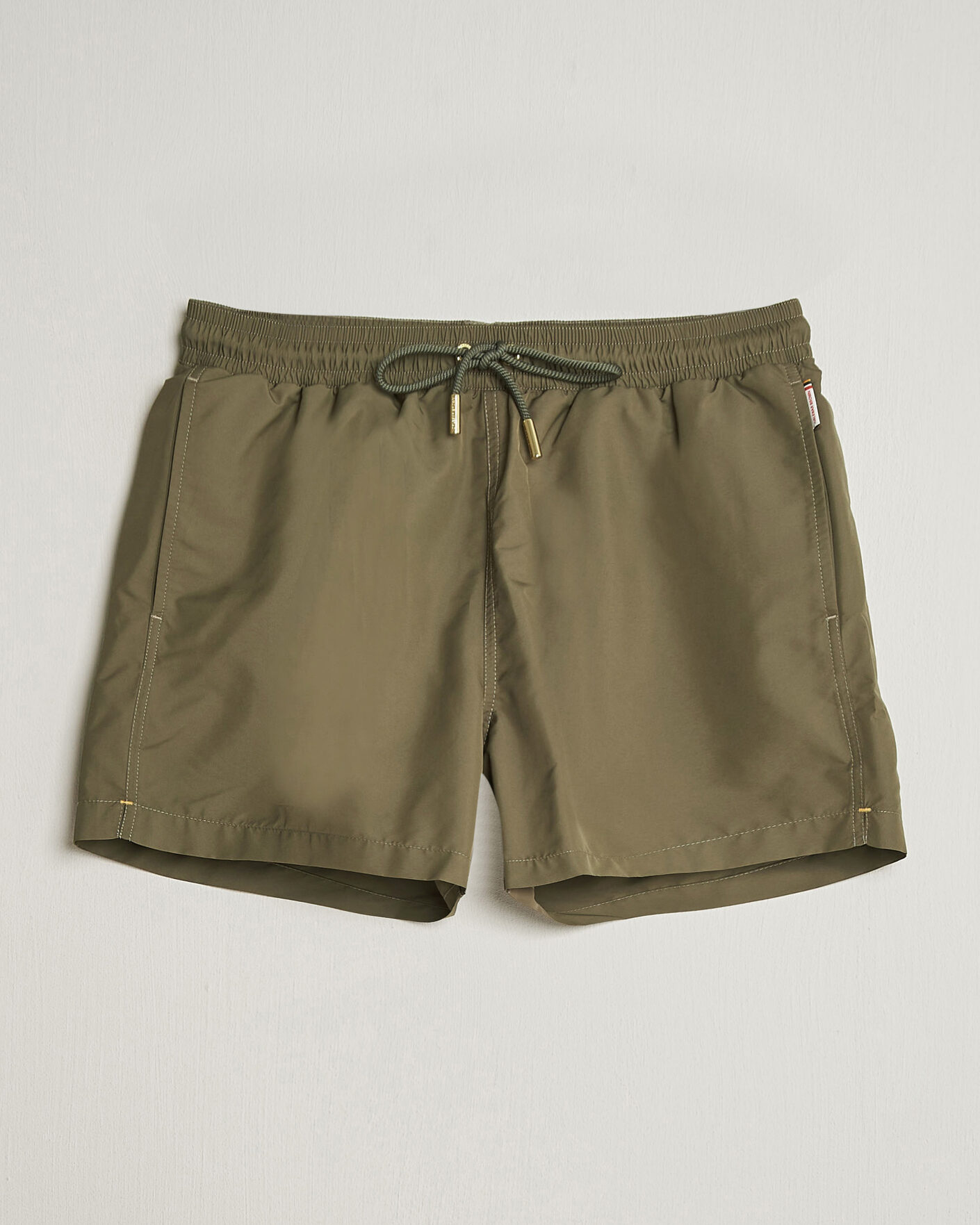 Herre | Badebukser | Orlebar Brown | Jack Solid Drawstring Swim Shorts Herbal Green