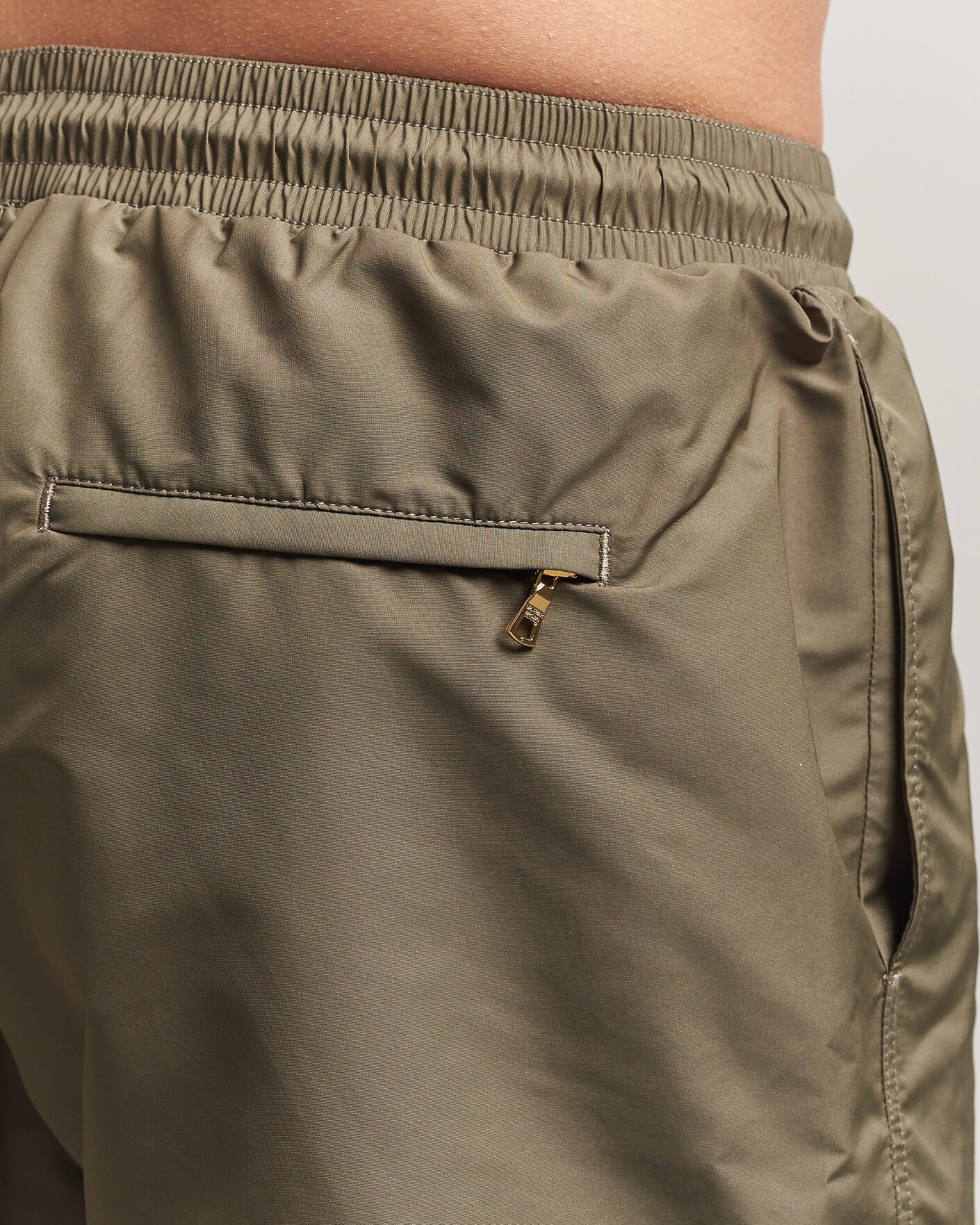 Herre | Badebukser | Orlebar Brown | Jack Solid Drawstring Swim Shorts Herbal Green