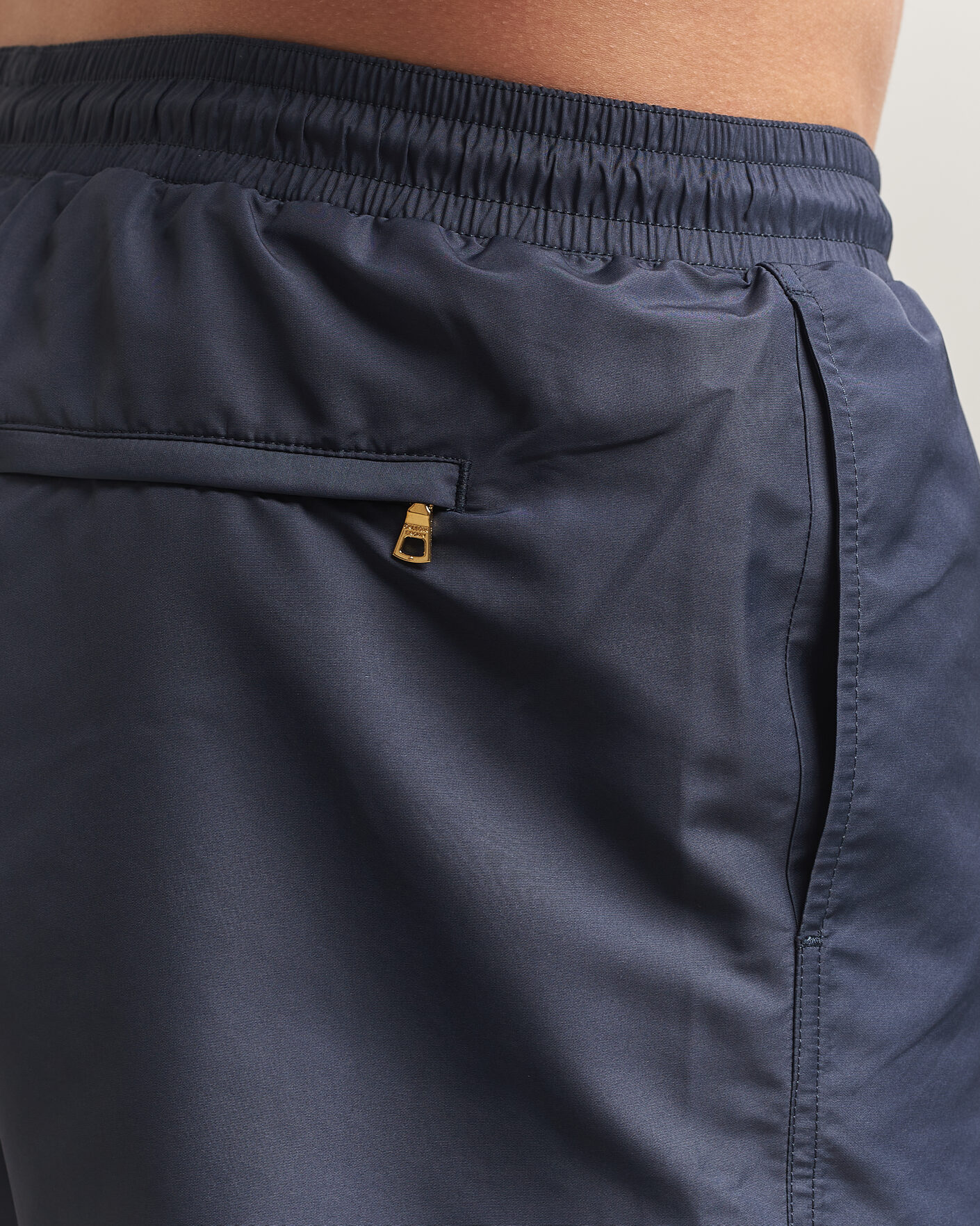 Herre | Badebukser | Orlebar Brown | Boxer Solid Drawstring Swim Shorts Granite