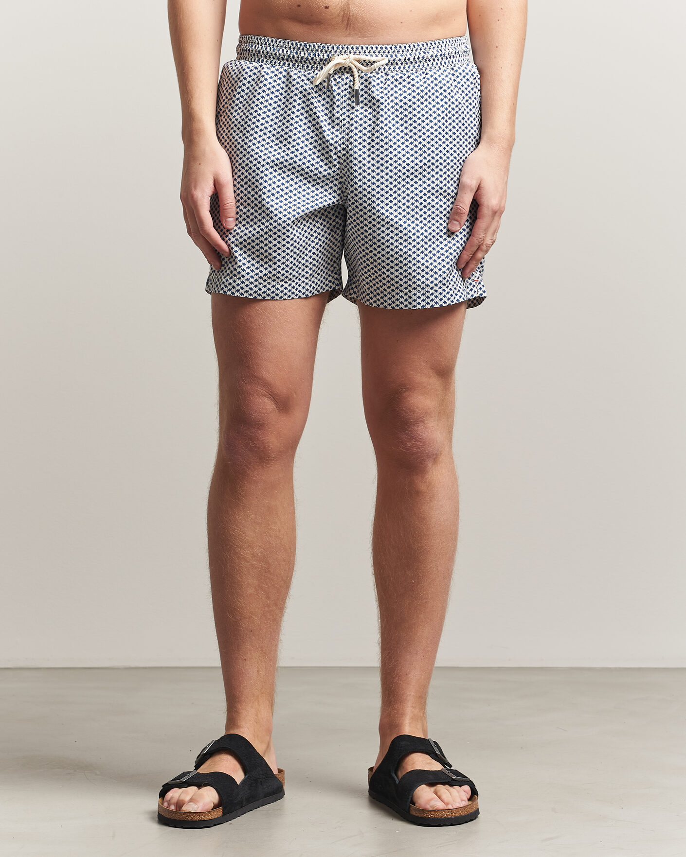 Herre | Badebukser | Orlebar Brown | Boxer Modula Drawstring Swim Shorts Nova Blue