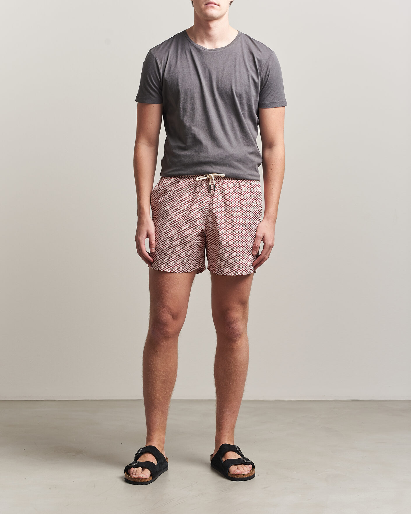 Herre | Badebukser | Orlebar Brown | Boxer Modula Drawstring Swim Shorts Vermillion