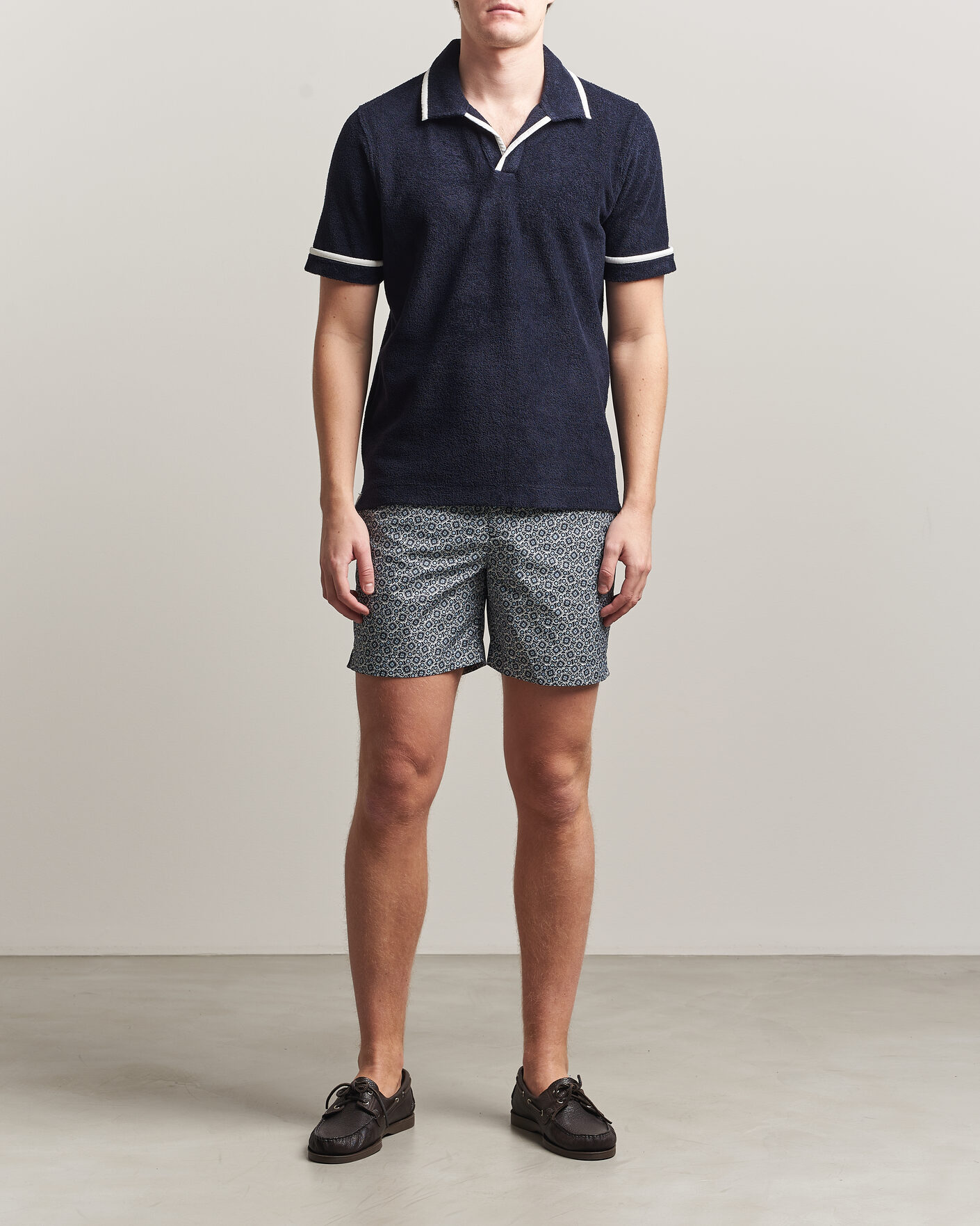 Herre | Badebukser | Orlebar Brown | Bulldog Drawcord Petola Swim Shorts Night Iris